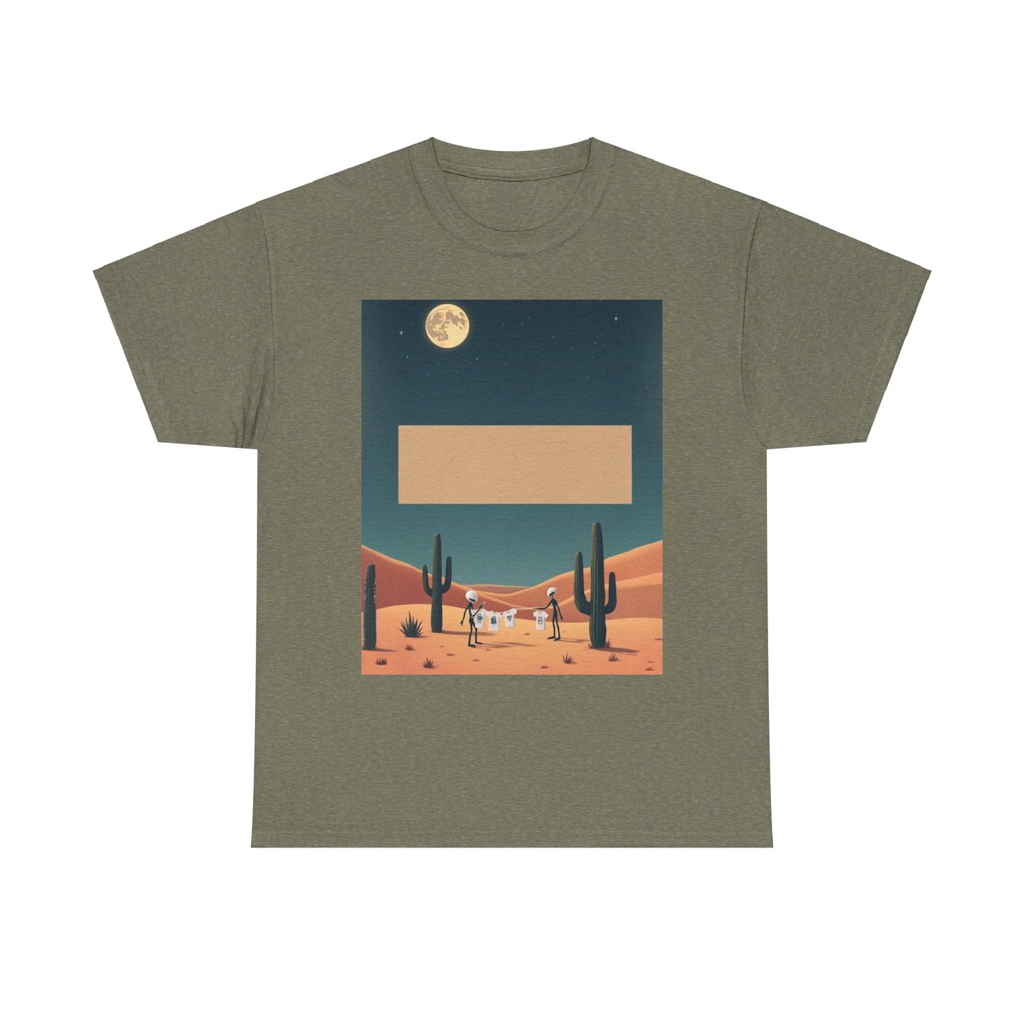 Desert Laundry T-Shirt, Southwest Vibes Tee, Cactus Print Shirt, Arid Climate Top, Succulent Graphic Tee, Nature Lover Gift