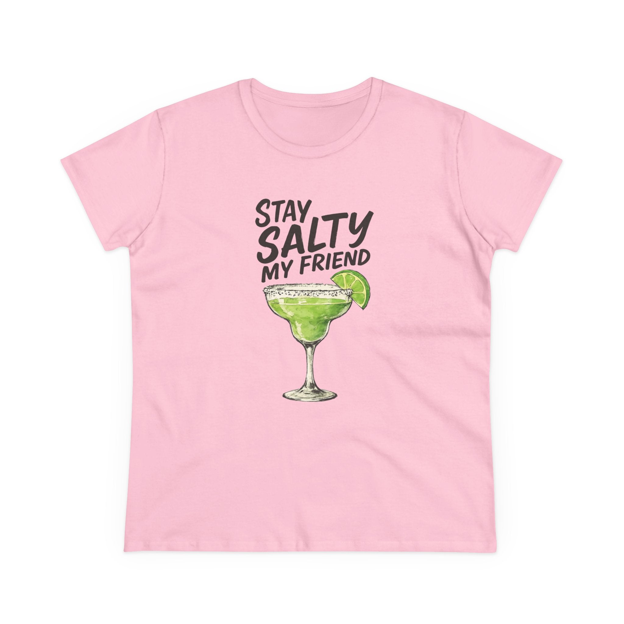 Stay Salty My Friend Margarita Cocktail Party Summer Drinks, Graphic Tee, Beach Vibes Shirt, Summer Vacation Top, Gift for Her,