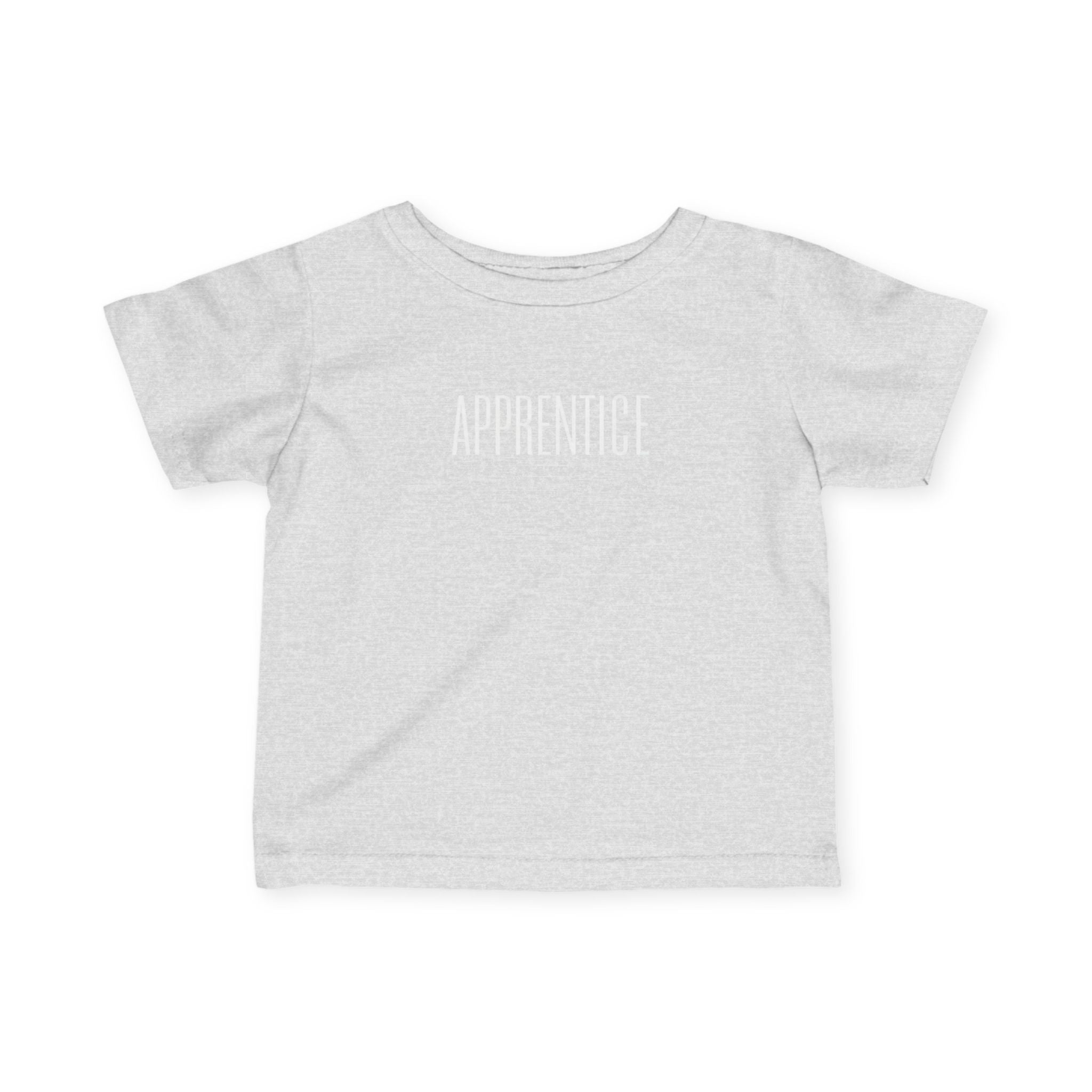 Infant Tee — 'Apprentice' Minimalist Baby Shirt (Neutral)