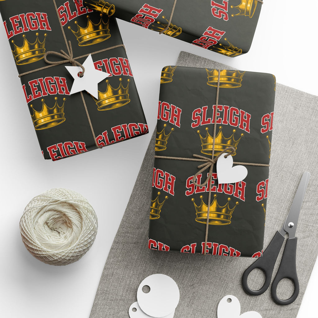 Wrapping Paper - Sleigh Queen Christmas Gift Wrap Slay Queen