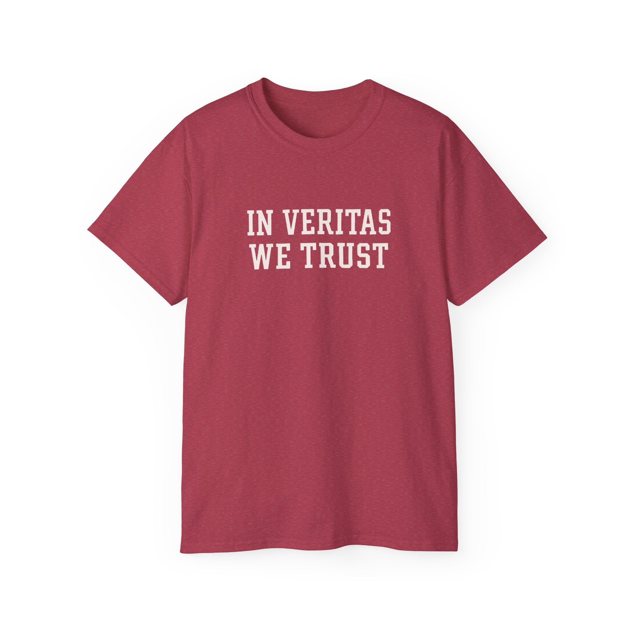 In Veritas We Trust Harvard Anti Trump, Protest Shirt, Political Activist Gift, Statement Tee, College Shirt