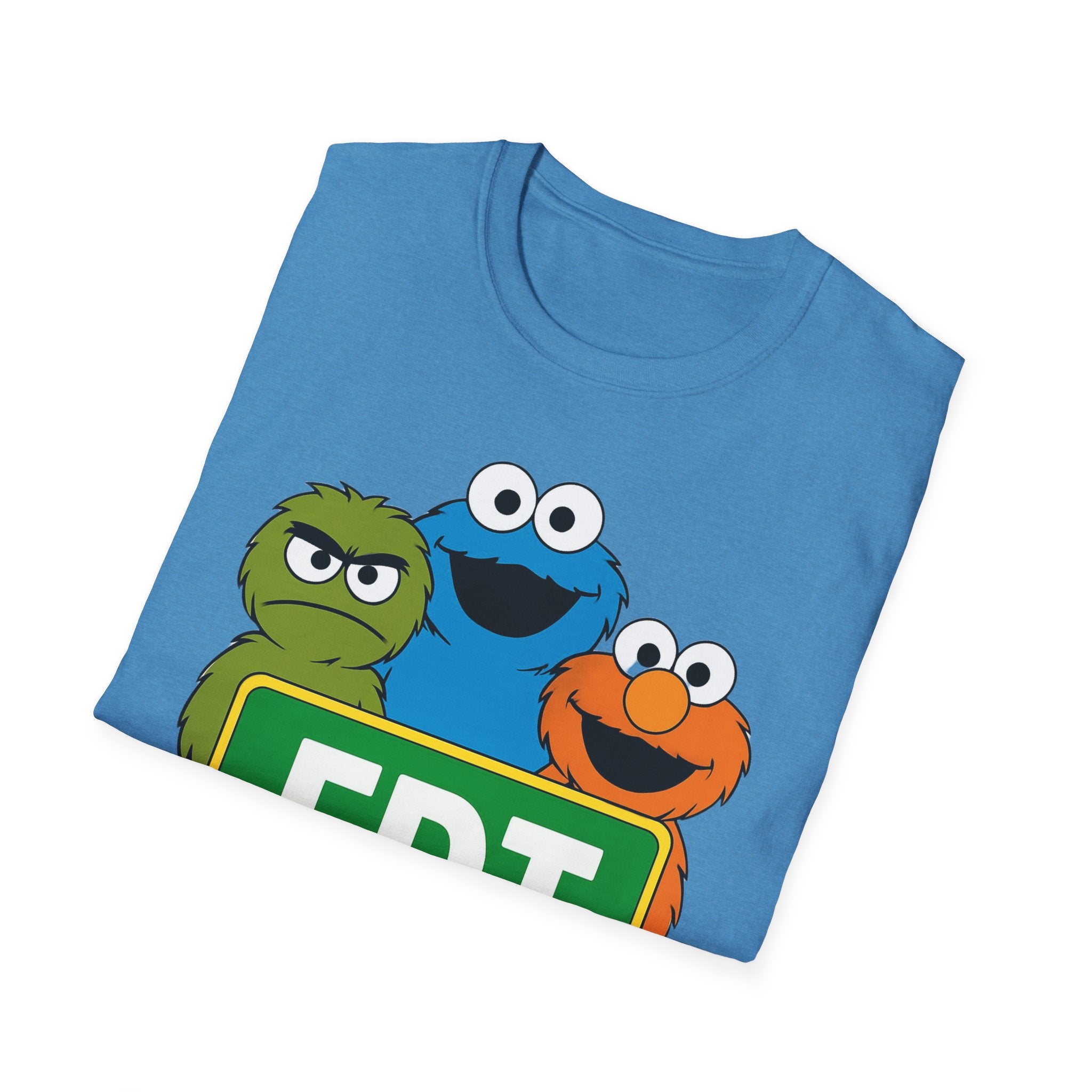 FDT Funny Unisex T-Shirt, Anti Trump Political Humor, Nostalgic Puppets, Kindness, Diversity, Social Justice, Liberal Gift, Funny Political