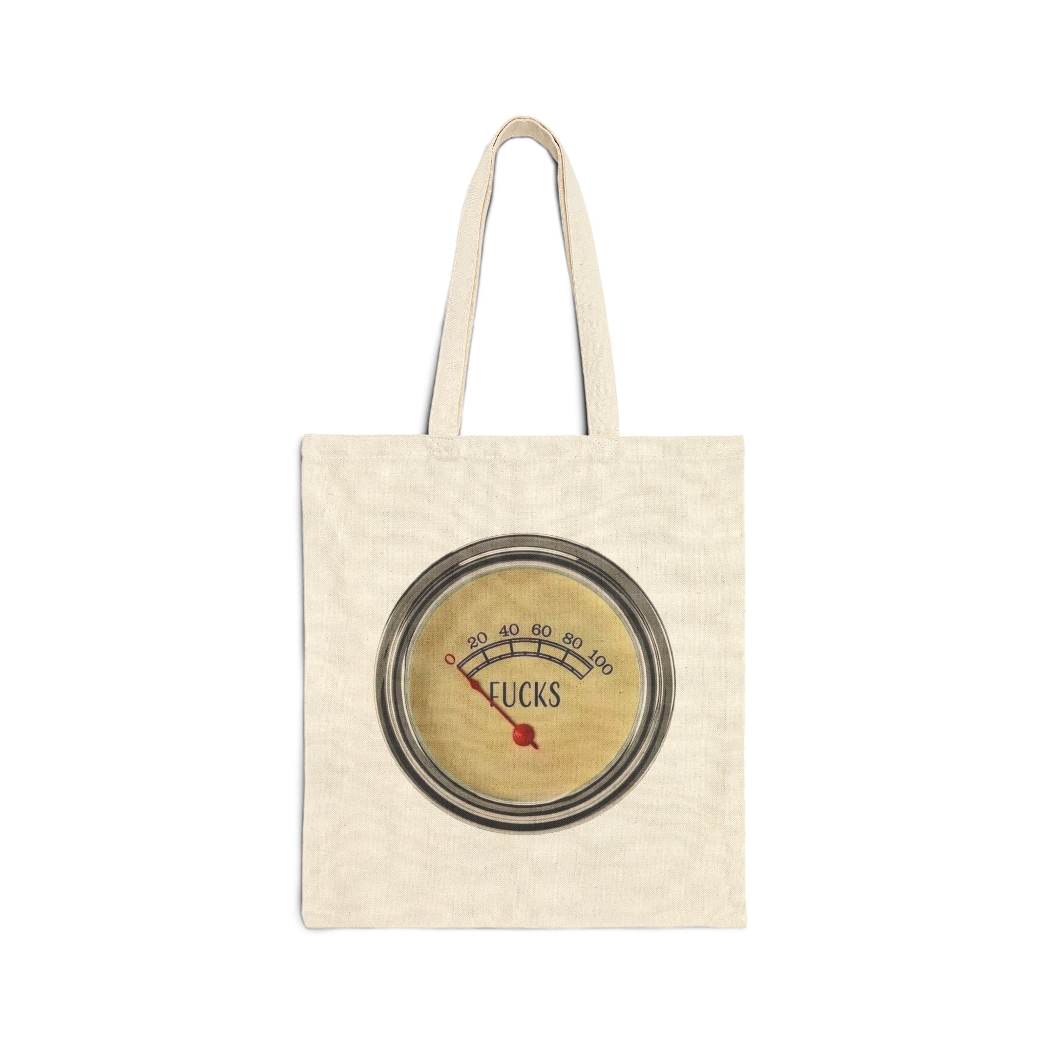 Zero Fs Given Sarcastic Tote Bag, Reusable Cotton Bag, Snarky Zero Fs Given Slogan, Attitude Gift, Eco-Friendly Canvas Shopper, Bad