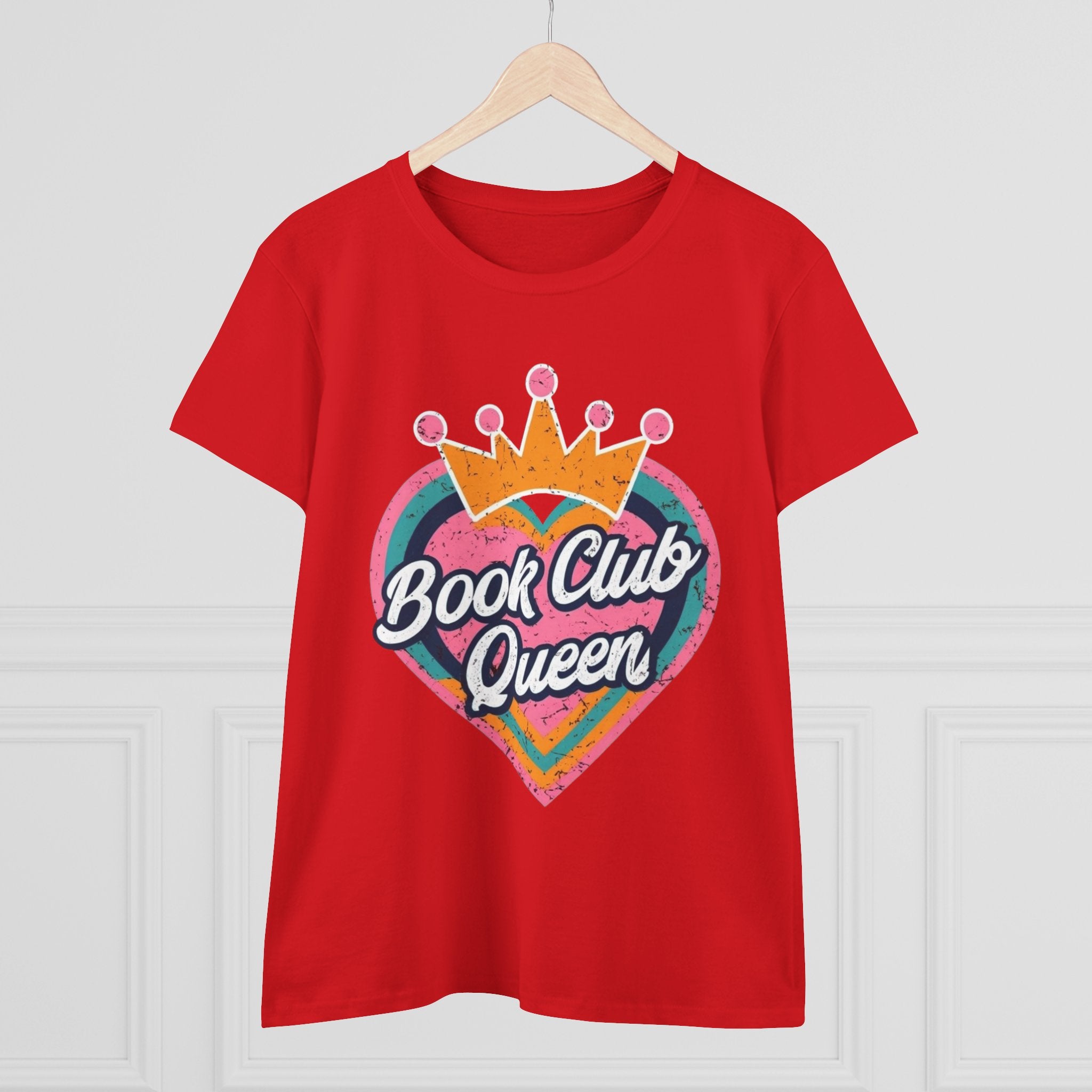 Book Club Queen Women's Tee - Perfect T-Shirt for Book Lovers, Great Gift for Readers, Cozy Casual Apparel, Ideal for Book Club [...]