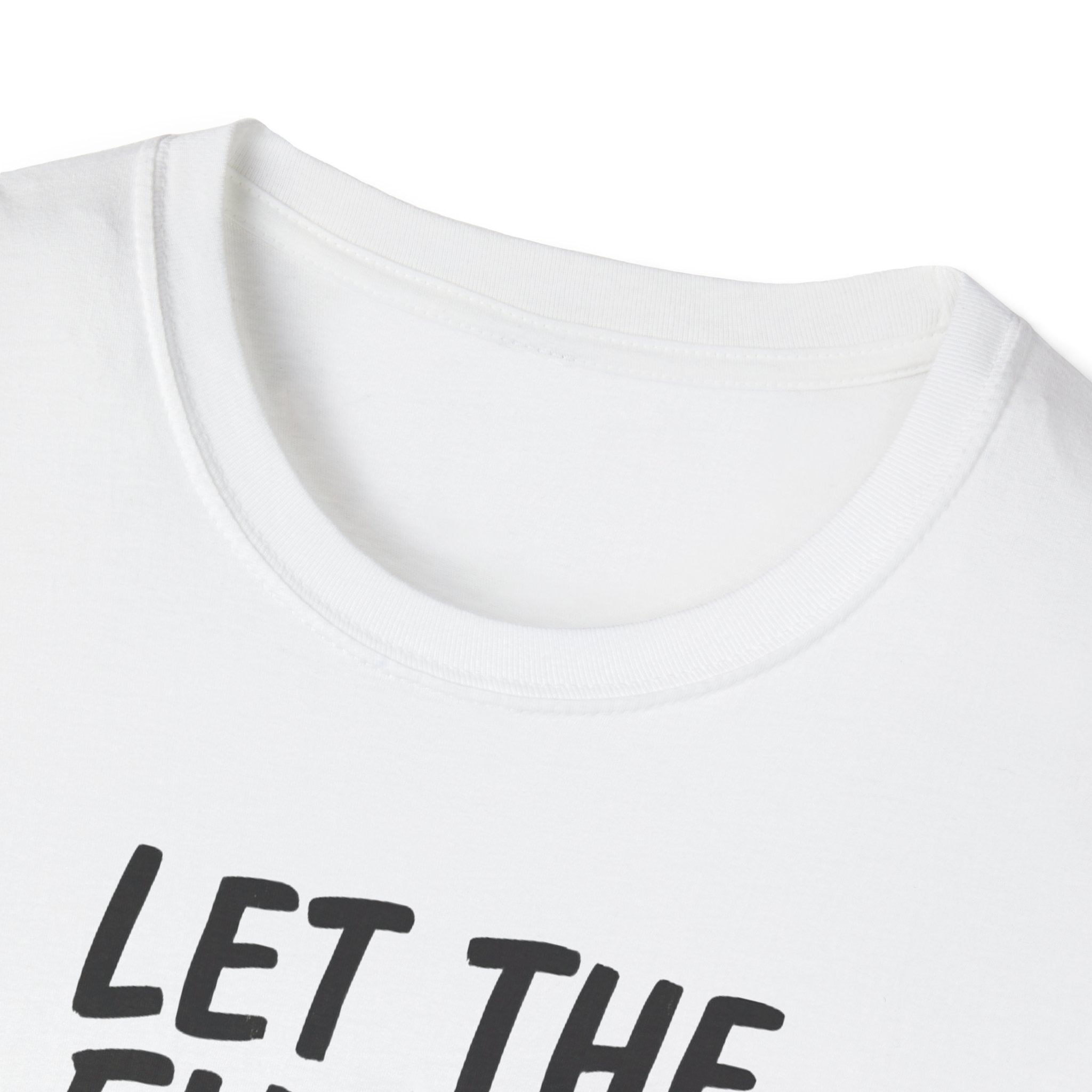 Let the Fun Be Gin Tee, Gin Cocktail Party T-Shirt, Let the Fun Be Gin Tee, Unisex Drinking Shirt, Softstyle Alcohol Top, Mixology Gift
