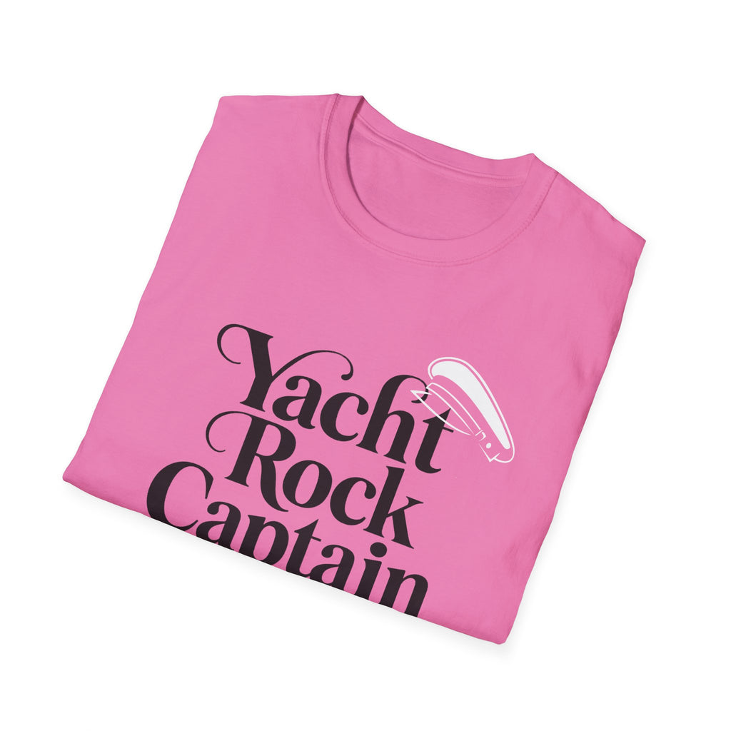 Yacht Rock Captain gift T-Shirt, Retro 70s Music Tee, Vintage Sailboat Shirt, Nautical Captain Top, Boating Apparel, Yachting Gift Unisex