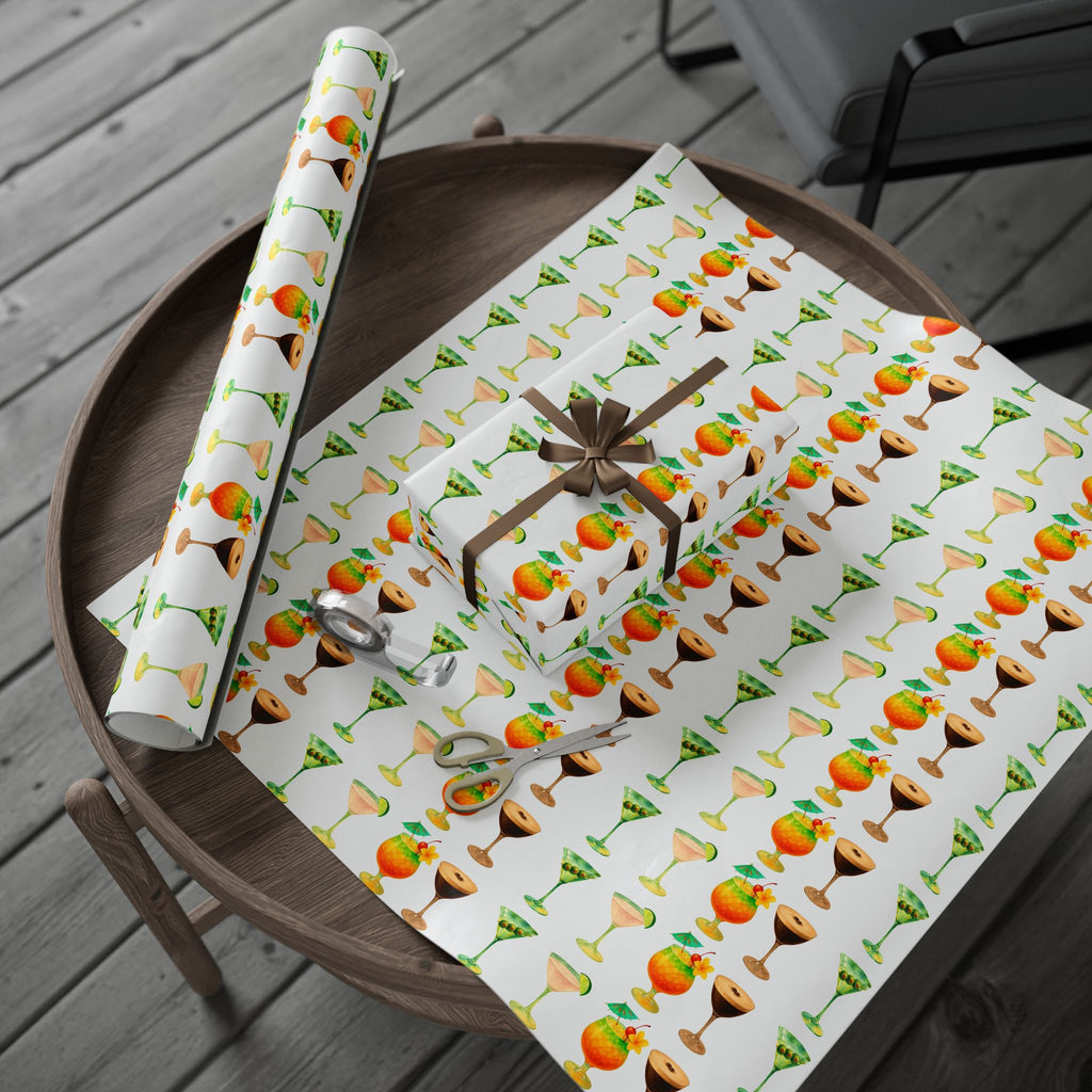 Gift Wrap unique, cocktails, espresso, martini, dirty, martini, cosmopolitan, mai tai.