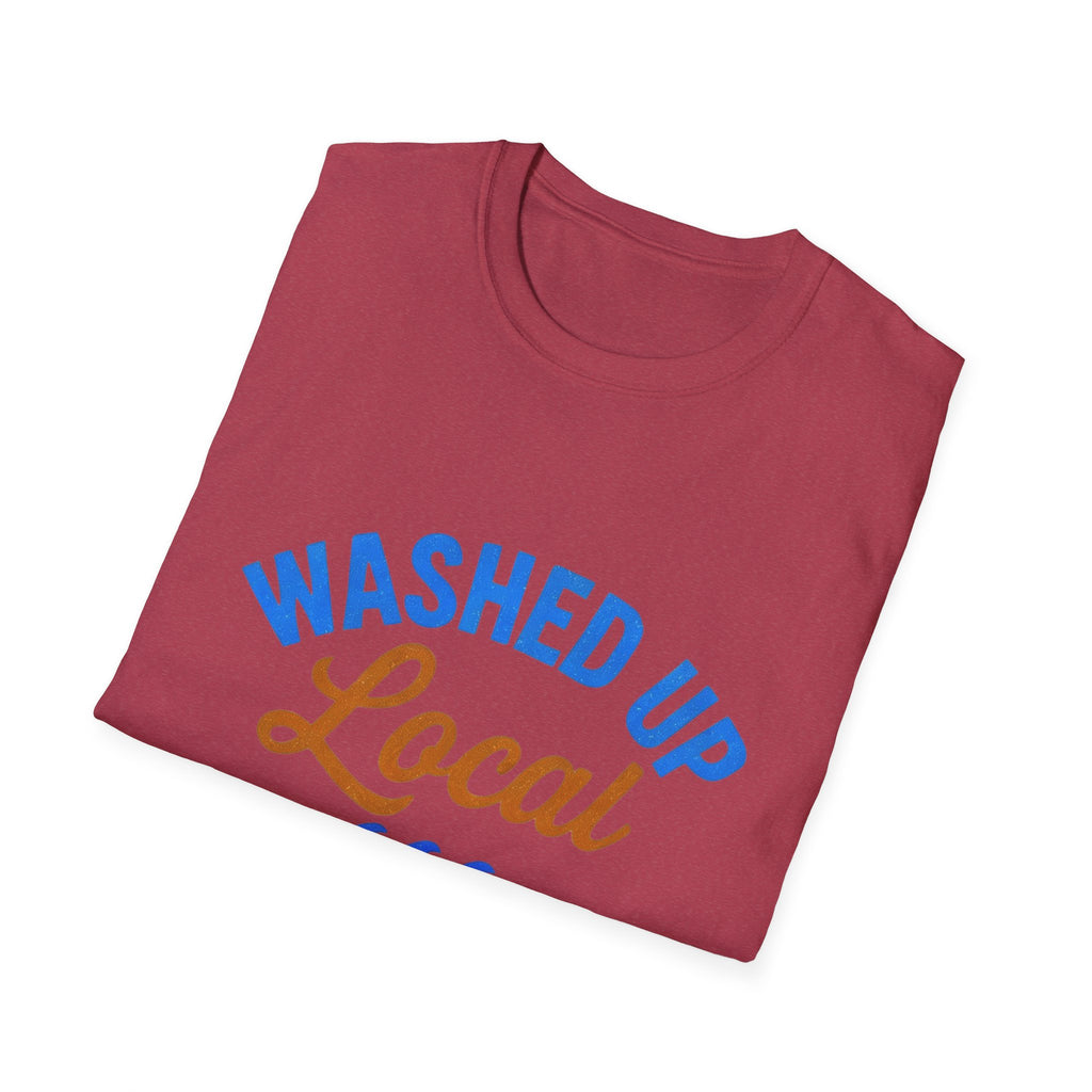 Washed Up Local T-Shirt — Coastal Surf & Beach Vibes Tee