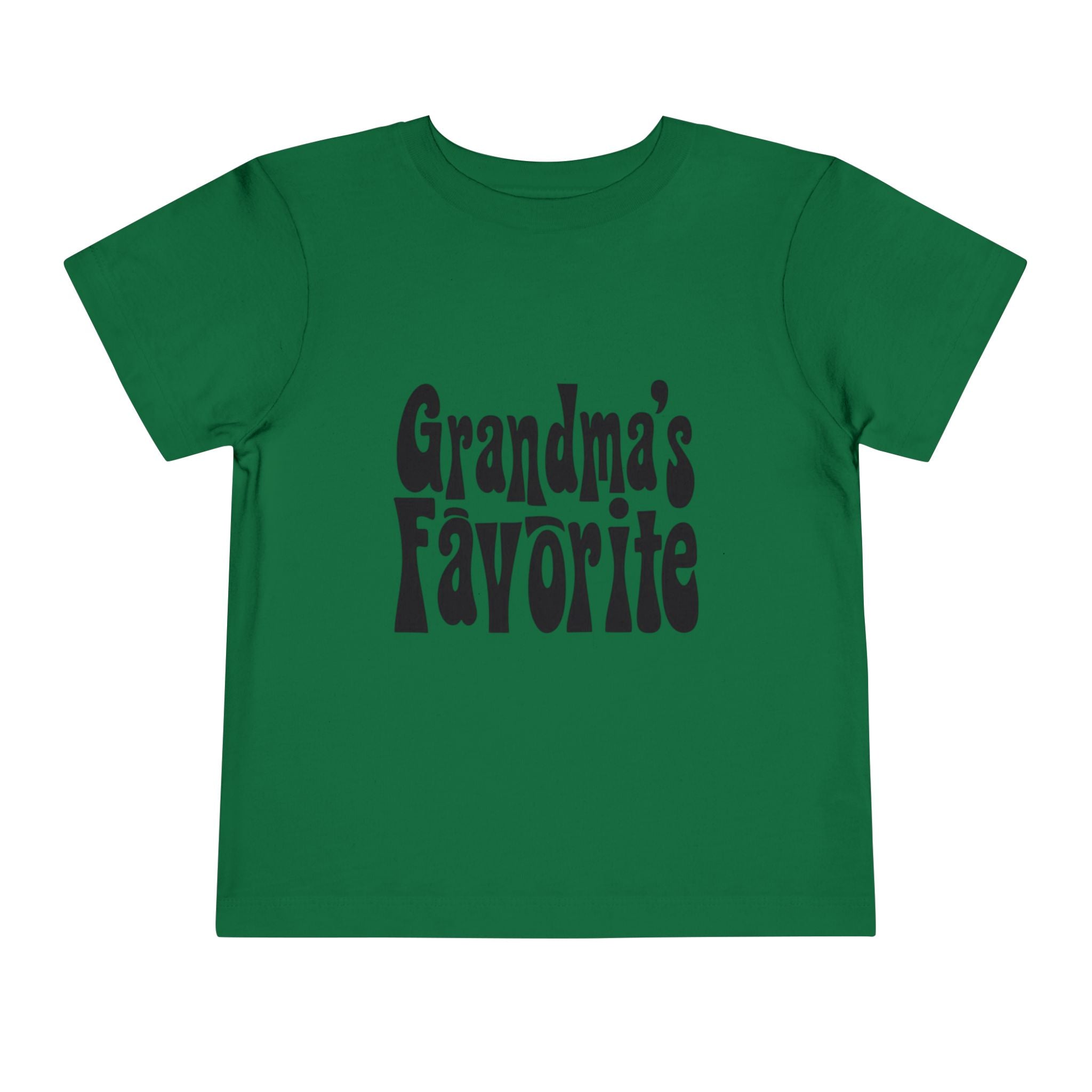 Grandma's Favorite Toddler Tee, Kids Tshirt, Funny Family Shirt, Grandmother Gift, Birthday Present