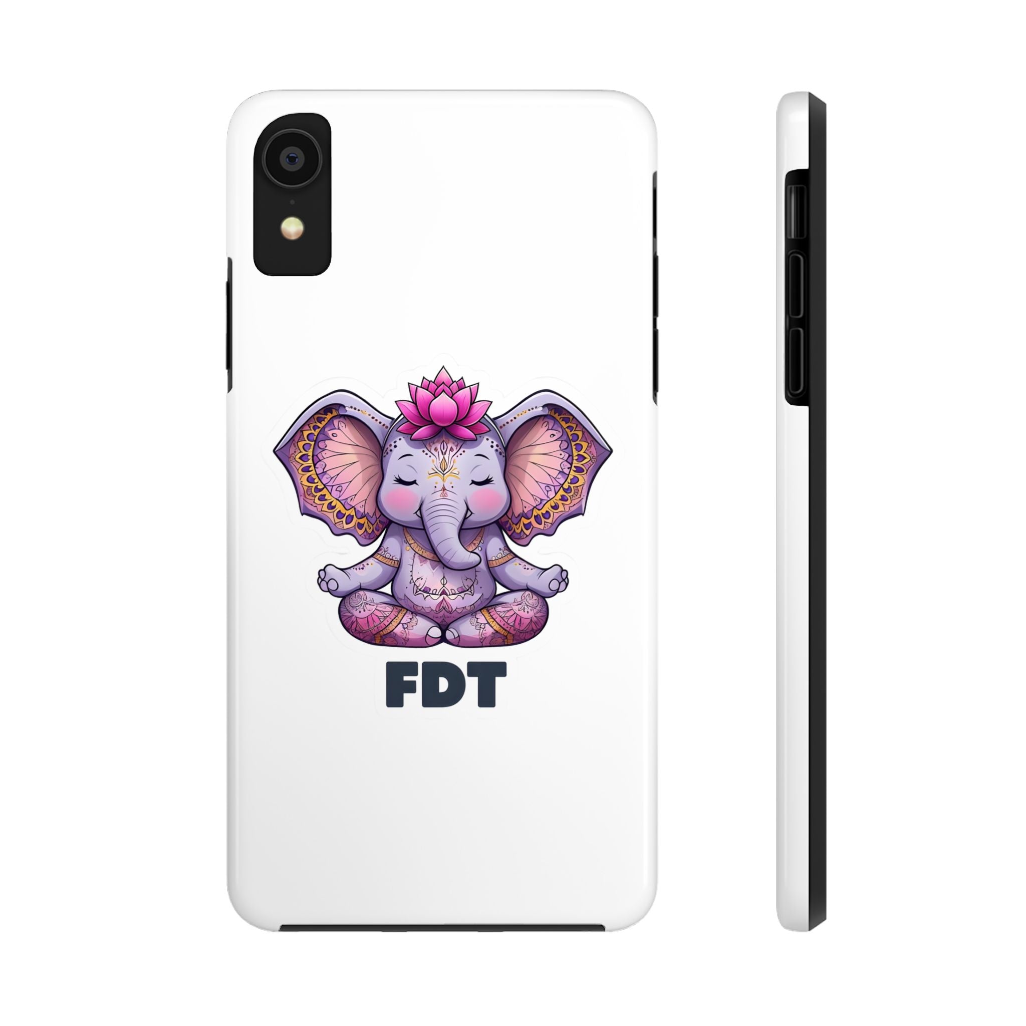 Tough Phone Cases, FDT Anti Trump protest, Anti Trump phone cover, Protest slogan case, elephant cell phone protection, Political statement