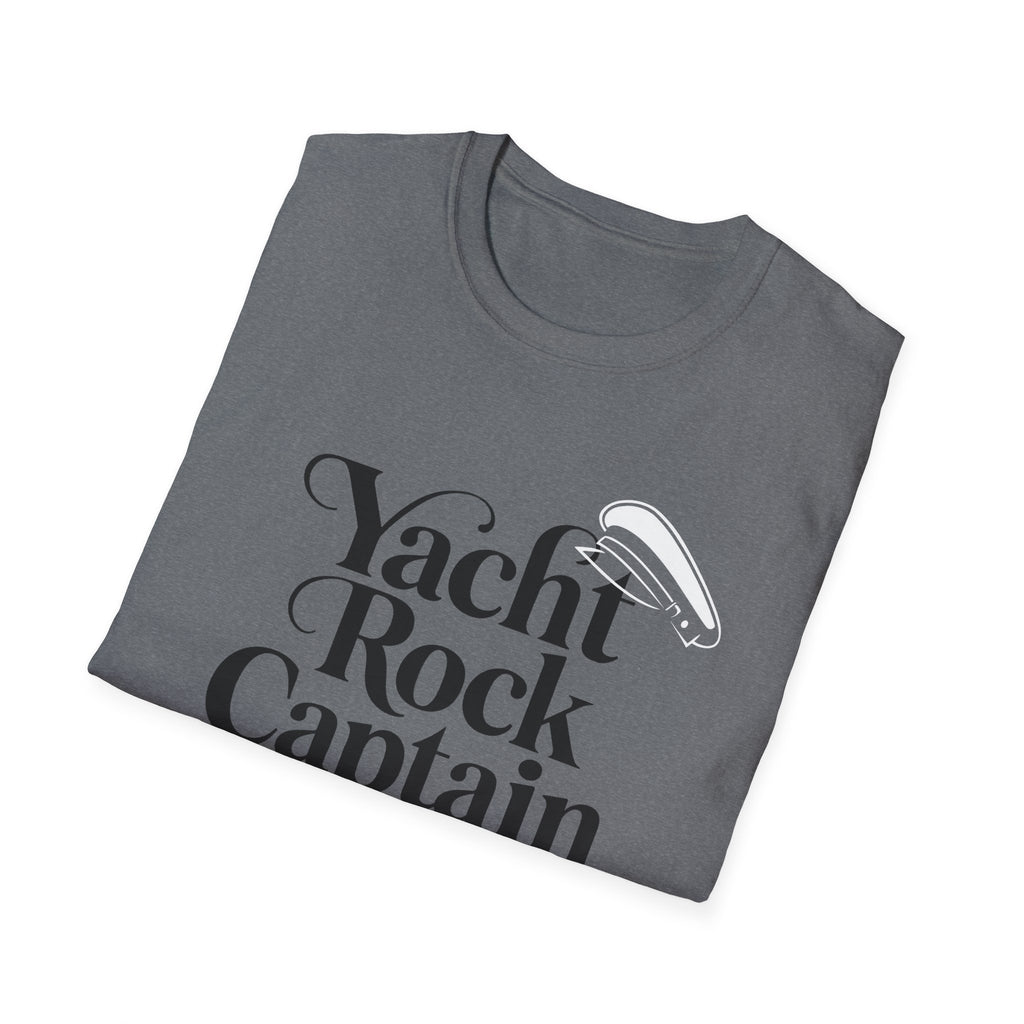 Yacht Rock Captain gift T-Shirt, Retro 70s Music Tee, Vintage Sailboat Shirt, Nautical Captain Top, Boating Apparel, Yachting Gift Unisex