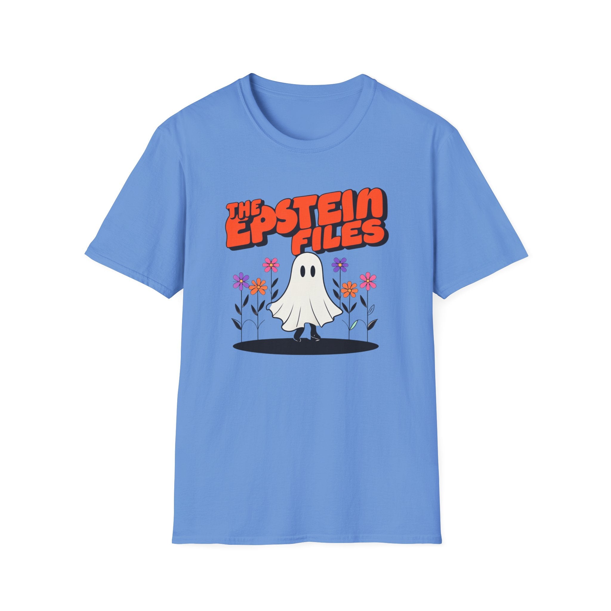 Ghost Political Halloween Unisex T-Shirt, Epstein Files Ghost Anti Trump Tee, Protest Shirt, Funny Political Gift, Conspiracy Theory Tee