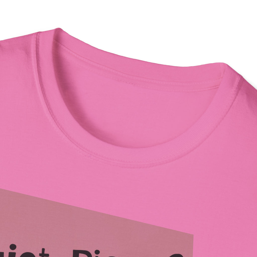 Quiet Piggy Graphic T-Shirt — "Quiet, Piggy? I Don't Fucking Think So." Funny Sassy Tee anti Trump gift