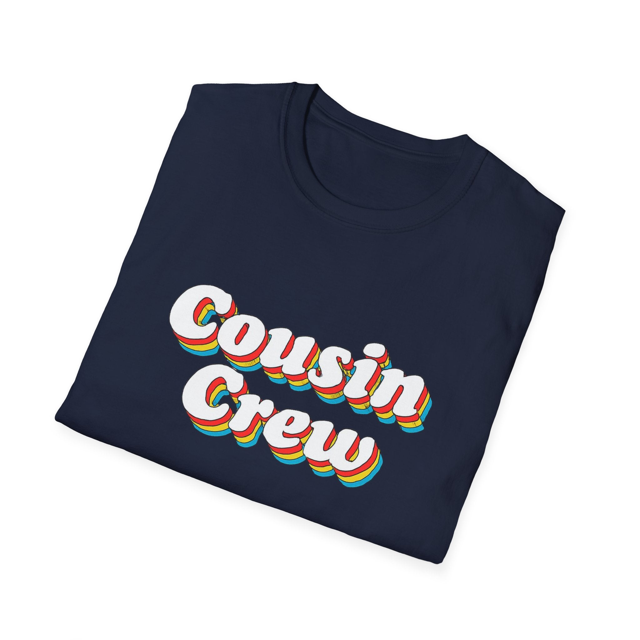 Cousin Crew Unisex T-Shirt - Family Reunion Shirt, Christmas photo gift shirt retro vibe