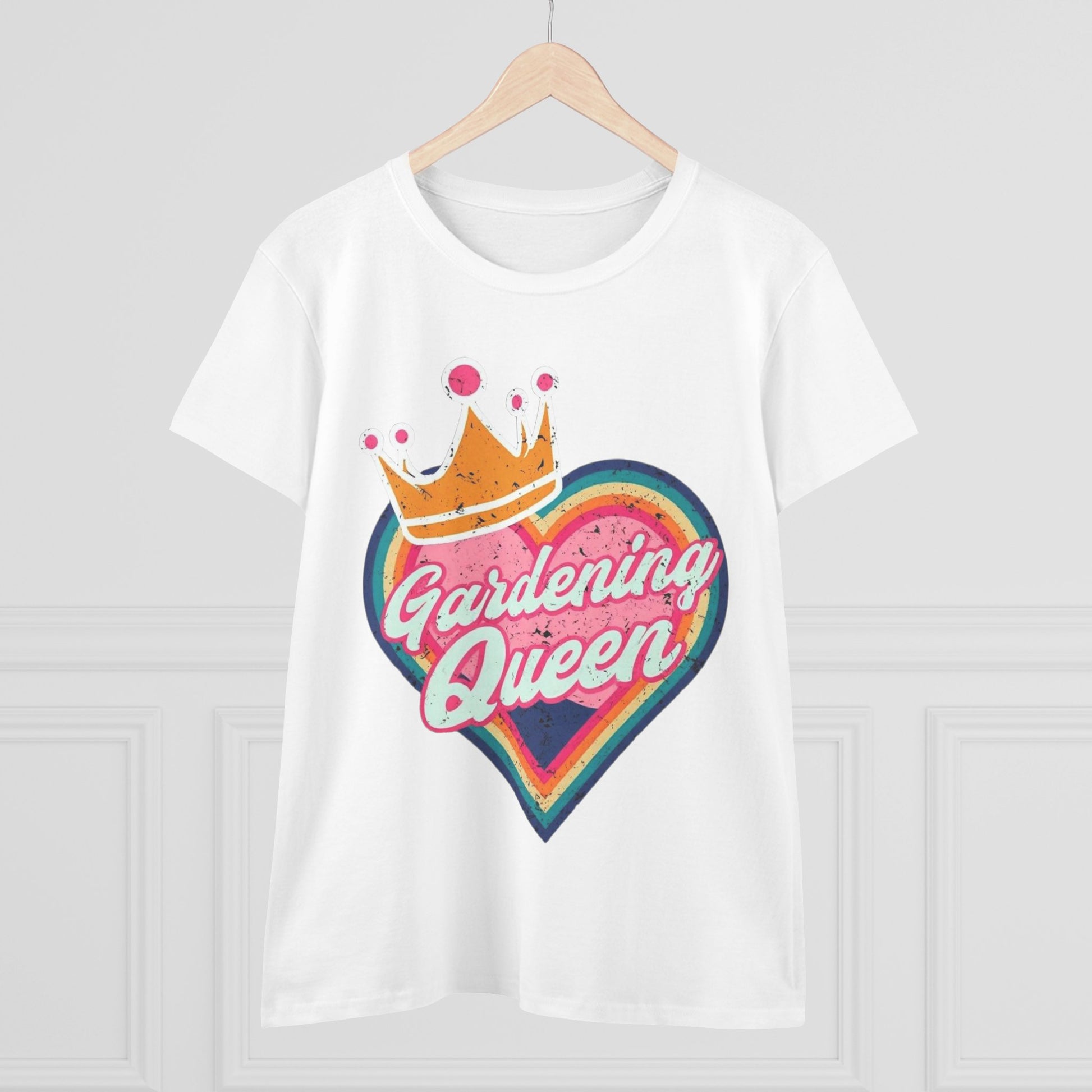 Gardening Queen Cotton Tee, Gardening Shirt, Gift for Gardeners, Summer Fashion, Plant Enthusiast Tee, Eco-Friendly Cotton Tee