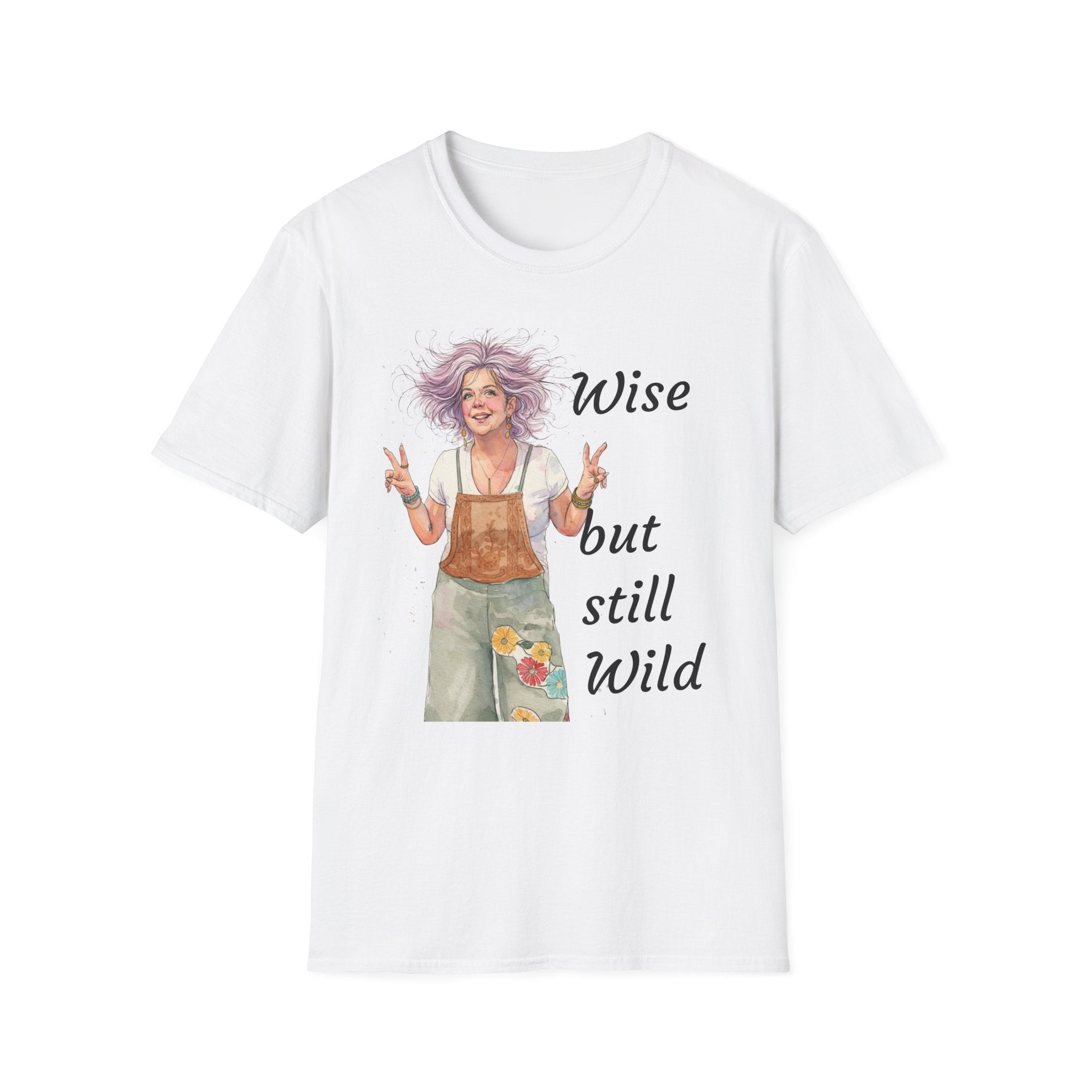 Wise But Still Wild T-Shirt — Inspirational Adventure Quote Tee