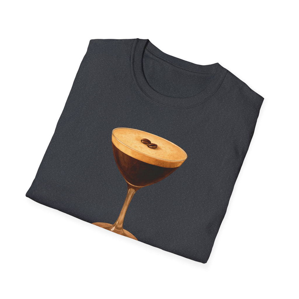 Espresso martini Coffee drink Lover's Unisex T-Shirt - Perfect Gift for Baristas, Coffee Enthusiasts, Birthday, Holidays, Casual Wear