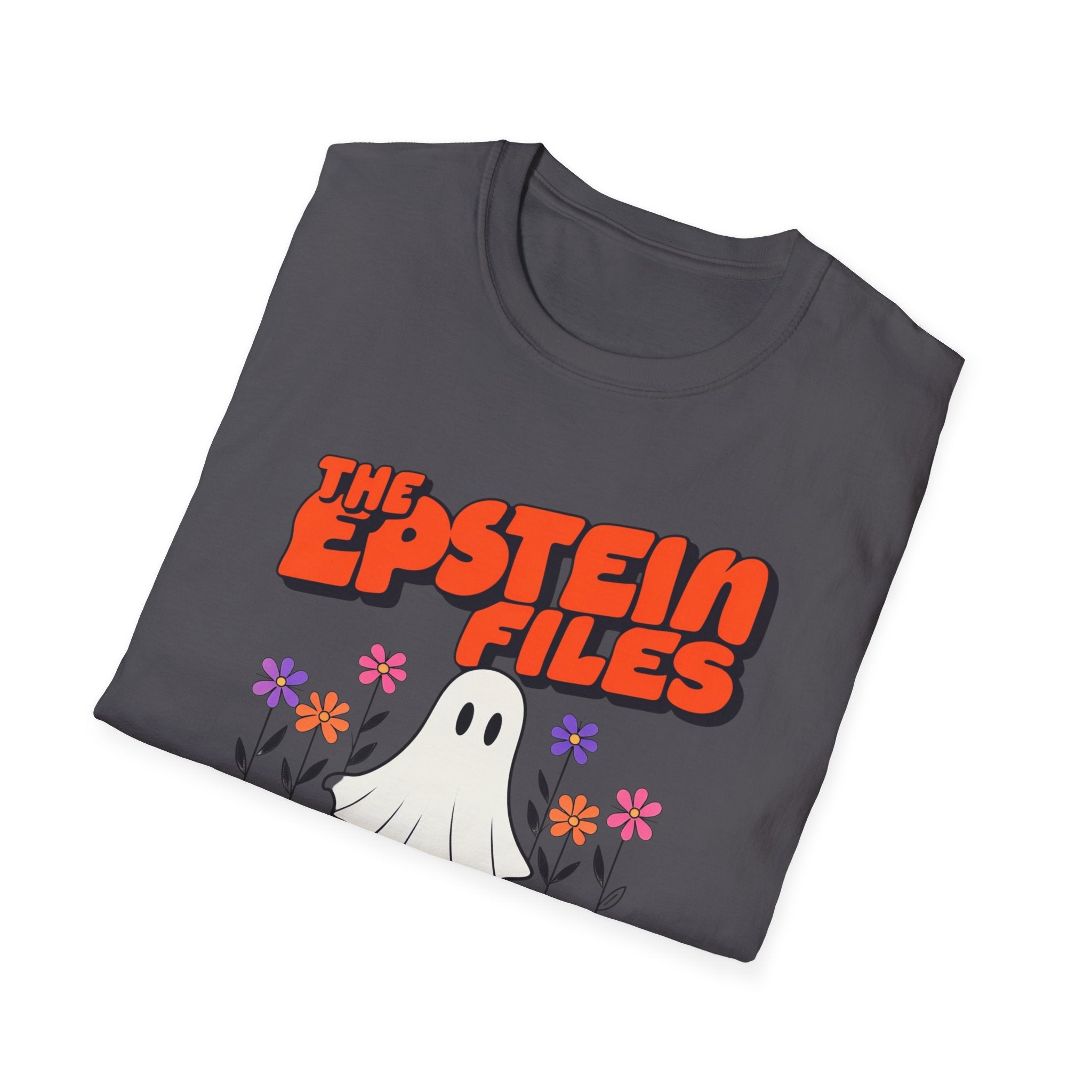 Ghost Political Halloween Unisex T-Shirt, Epstein Files Ghost Anti Trump Tee, Protest Shirt, Funny Political Gift, Conspiracy Theory Tee