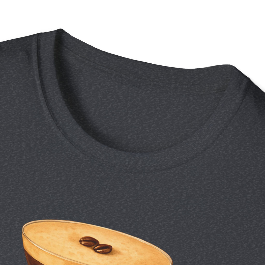 Espresso martini Coffee drink Lover's Unisex T-Shirt - Perfect Gift for Baristas, Coffee Enthusiasts, Birthday, Holidays, Casual Wear