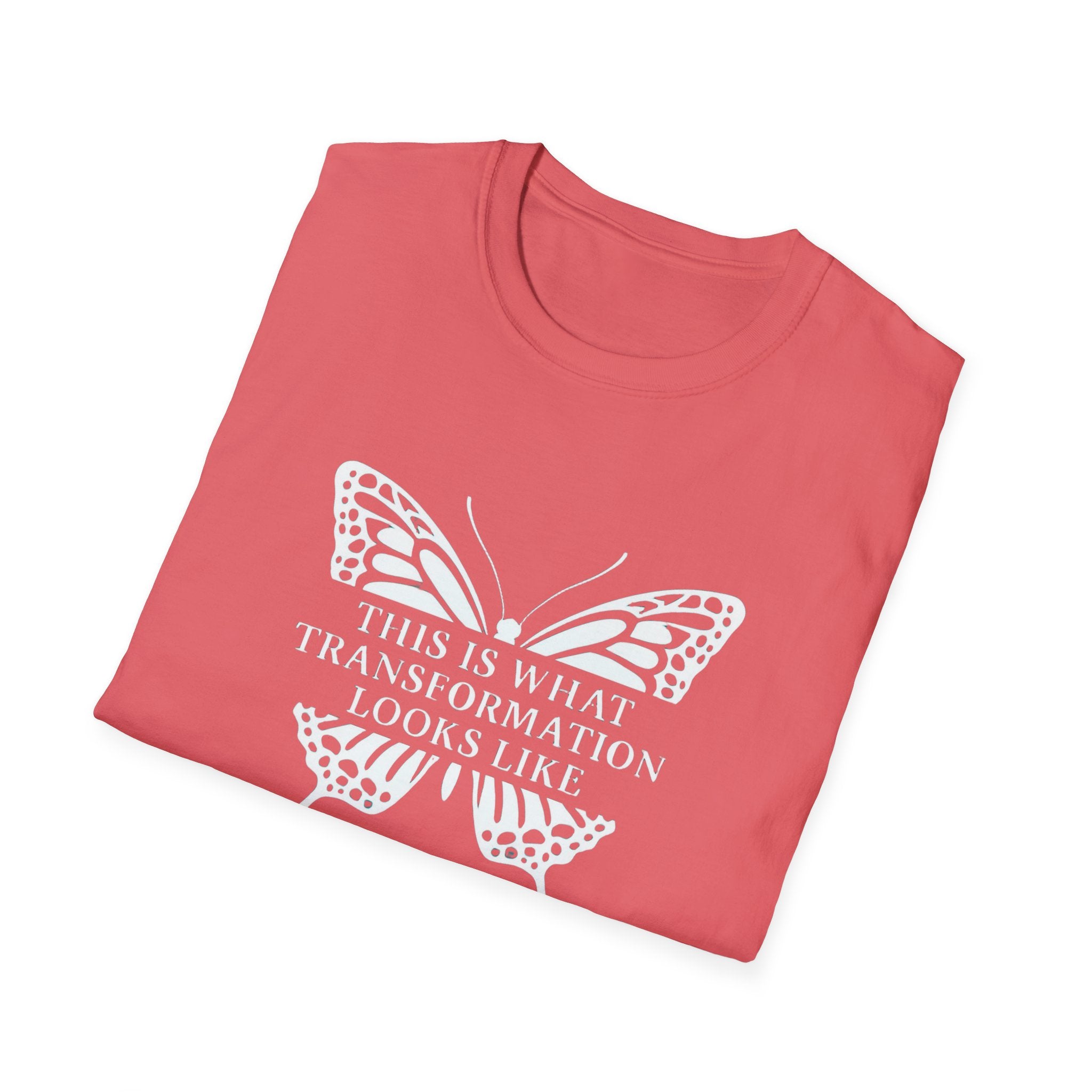 Transformation Vibes Tee, Life Changes, Menopause Shirt, Sobriety Gift Top, Life Evolution Tshirt, Unisex Softstyle T-Shirt