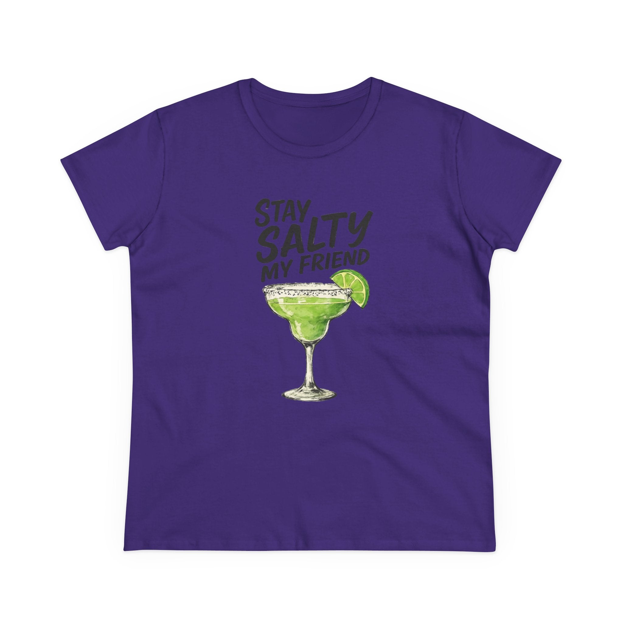 Stay Salty My Friend Margarita Cocktail Party Summer Drinks, Graphic Tee, Beach Vibes Shirt, Summer Vacation Top, Gift for Her,