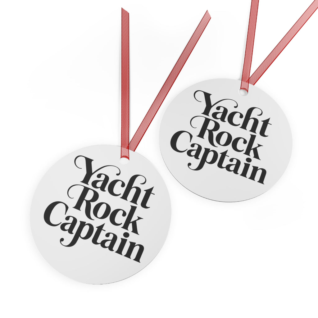 Ornaments - Yacht Rock Captain 70's Music Lovers Gift