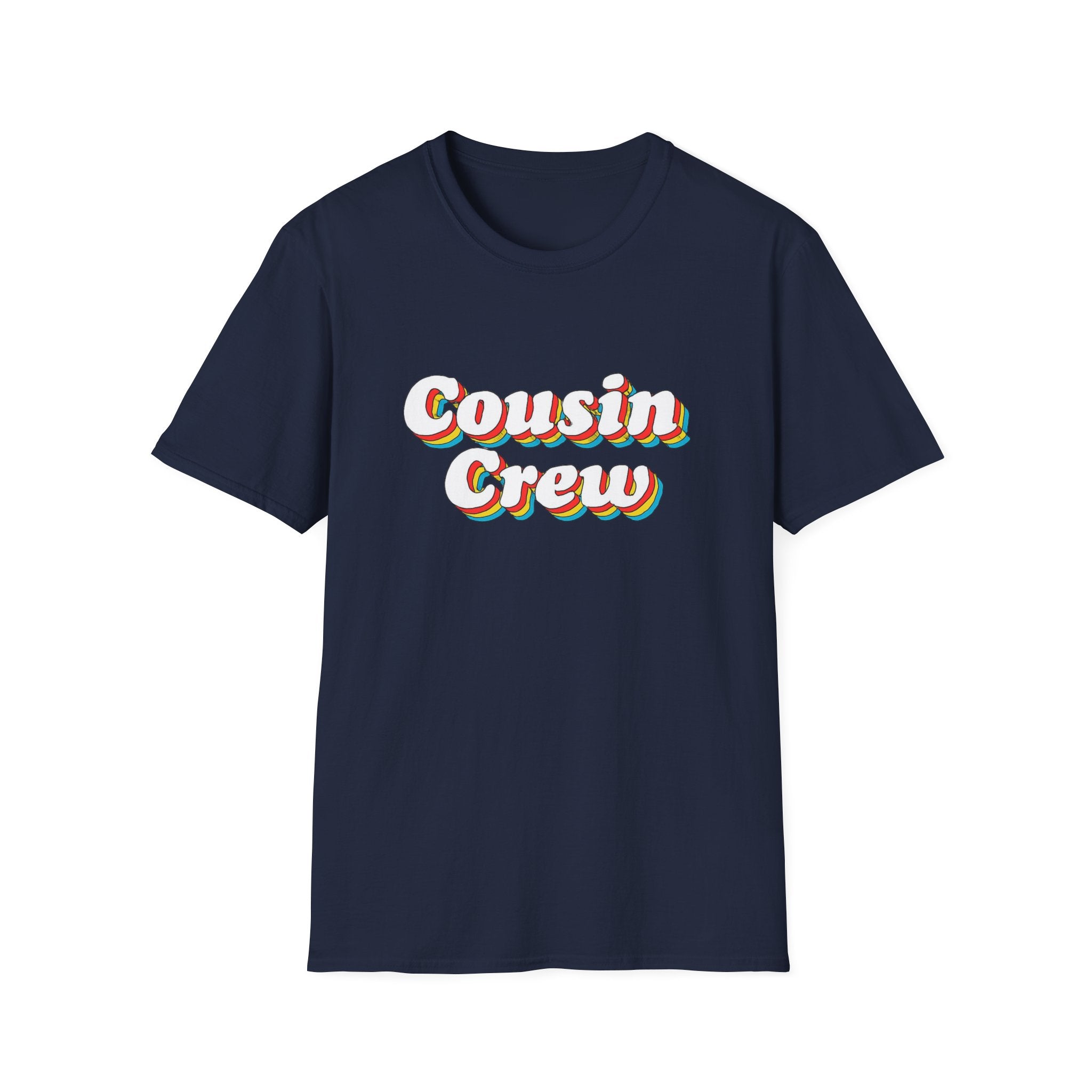 Cousin Crew Unisex T-Shirt - Family Reunion Shirt, Christmas photo gift shirt retro vibe