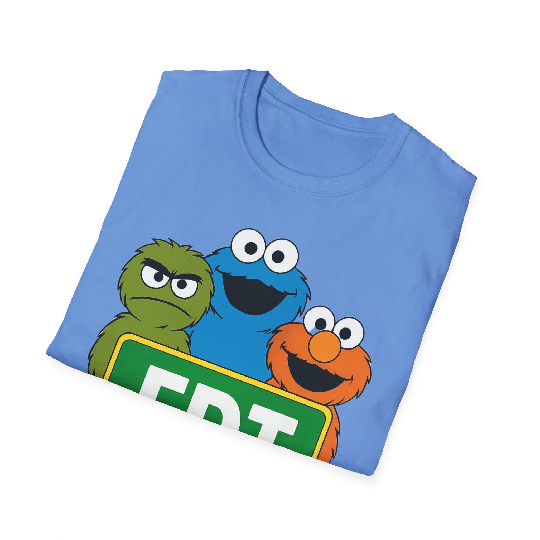 FDT Funny Unisex T-Shirt, Anti Trump Political Humor, Nostalgic Puppets, Kindness, Diversity, Social Justice, Liberal Gift, Funny Political