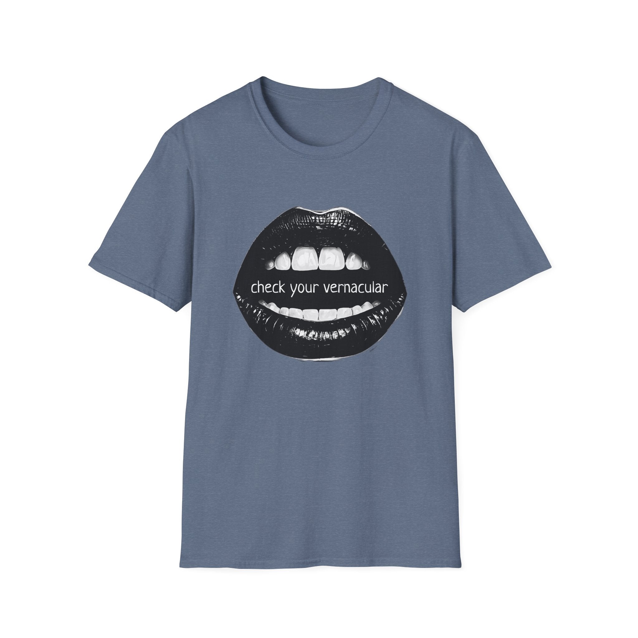 90s Music Lovers Gift Unisex Softstyle T-Shirt, TLC Lyrics Tee, Check Your Vernacular Shirt, Retro Music Fan Clothing, Vintage R&B Top