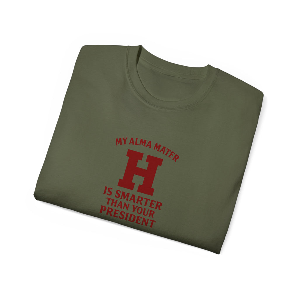 Anti Trump Alumni T-Shirt, School Pride Tee, Higher Education Shirt, University Humor Top, Graduation Gift Idea