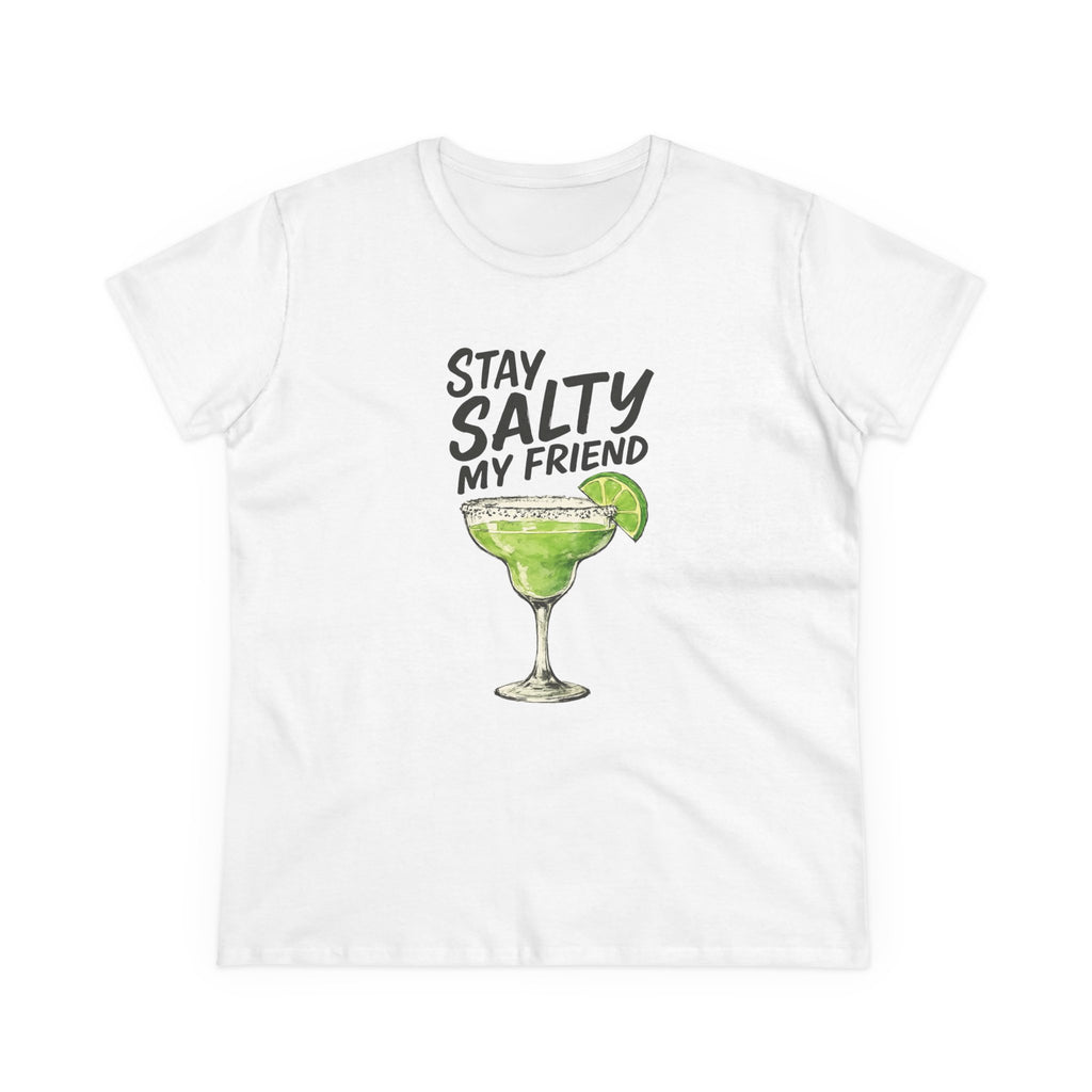 Stay Salty My Friend Margarita Cocktail Party Summer Drinks, Graphic Tee, Beach Vibes Shirt, Summer Vacation Top, Gift for Her,