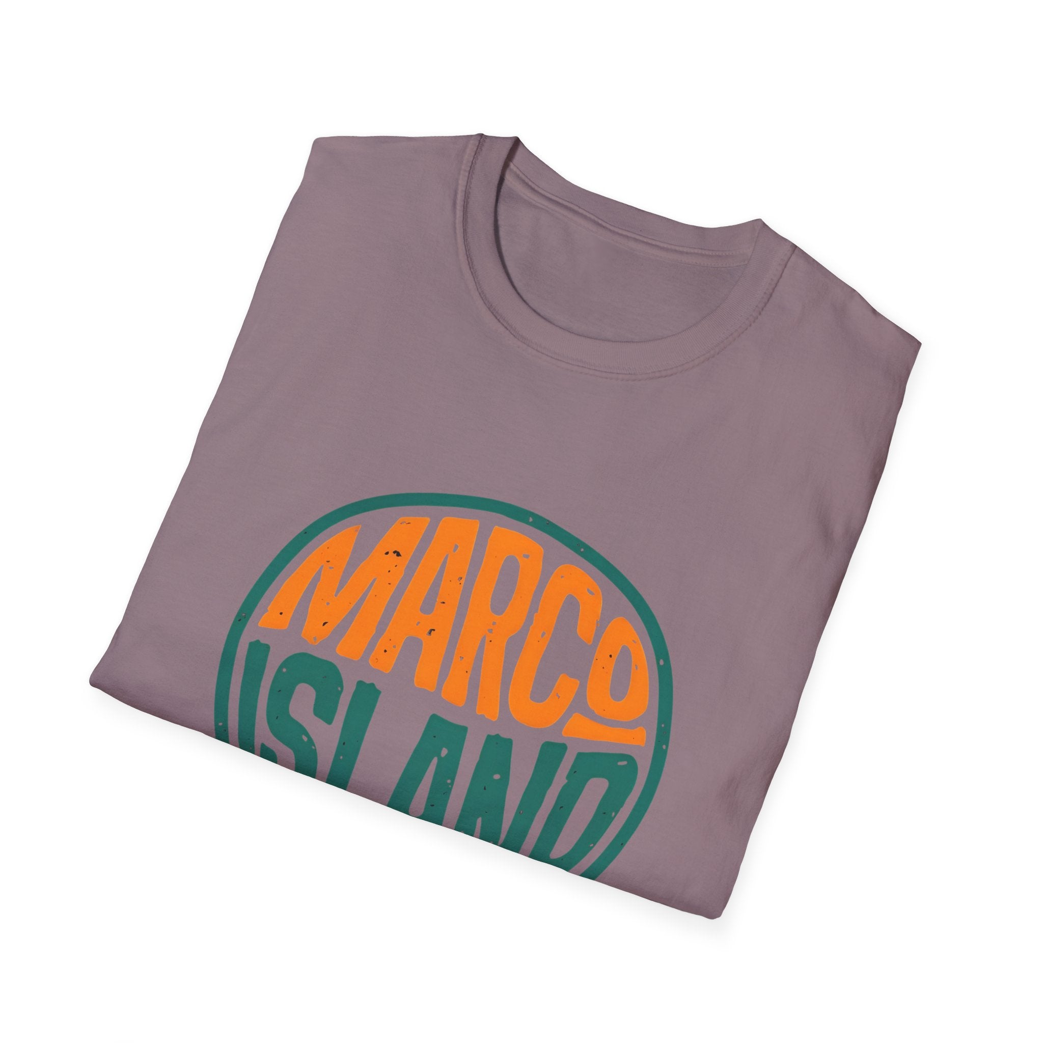 Marco Island Florida Unisex Softstyle T-Shirt - Beach Vacation Tee, Travel Souvenir Top, Coastal Graphic Shirt, Summer Holiday Apparel,