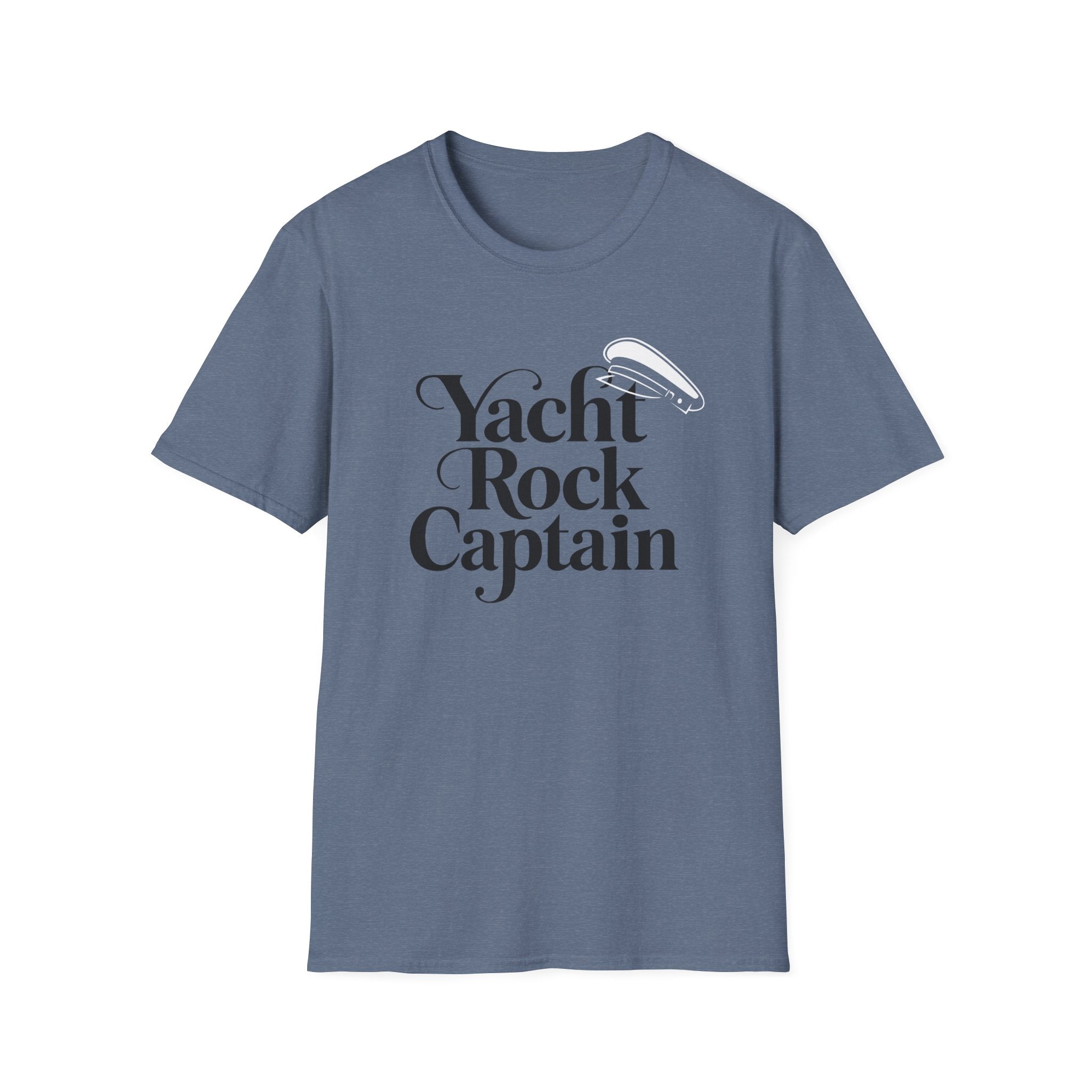 Yacht Rock Captain gift T-Shirt, Retro 70s Music Tee, Vintage Sailboat Shirt, Nautical Captain Top, Boating Apparel, Yachting Gift Unisex