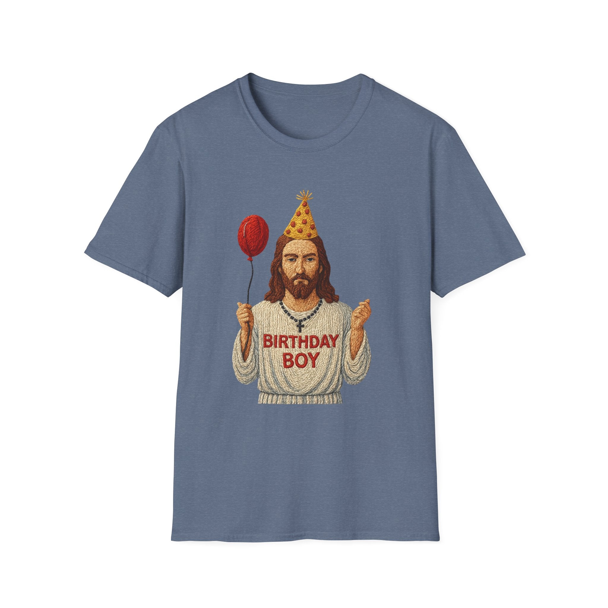 Birthday Boy Jesus T-Shirt party balloon Jesus gift