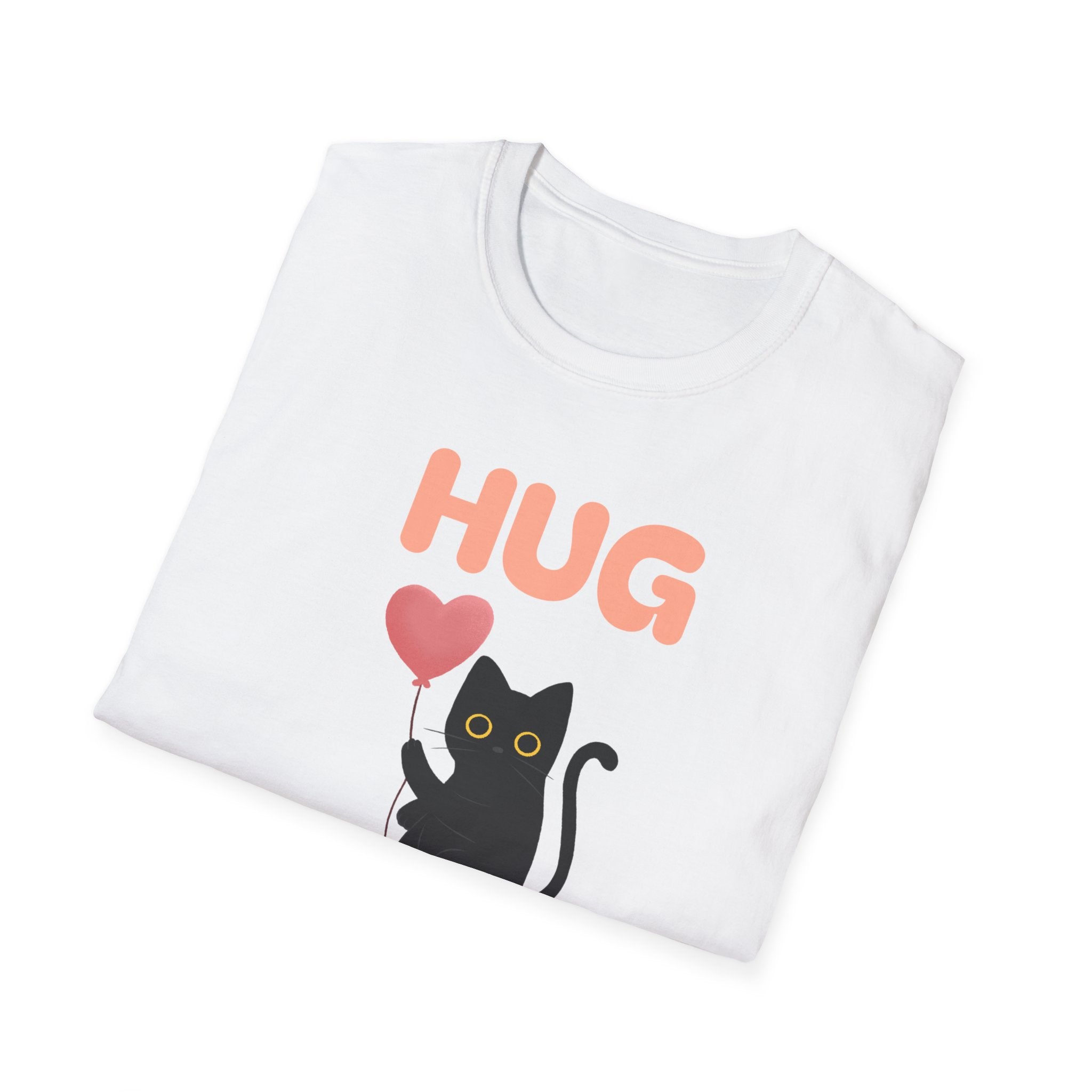 Hug Dealer fun cat Unisex Softstyle T-Shirt, Funny Cat Lover Gift, Cute Tee, Cat Mom Shirt, Trendy Graphic Tee Christmas gift sarcasm