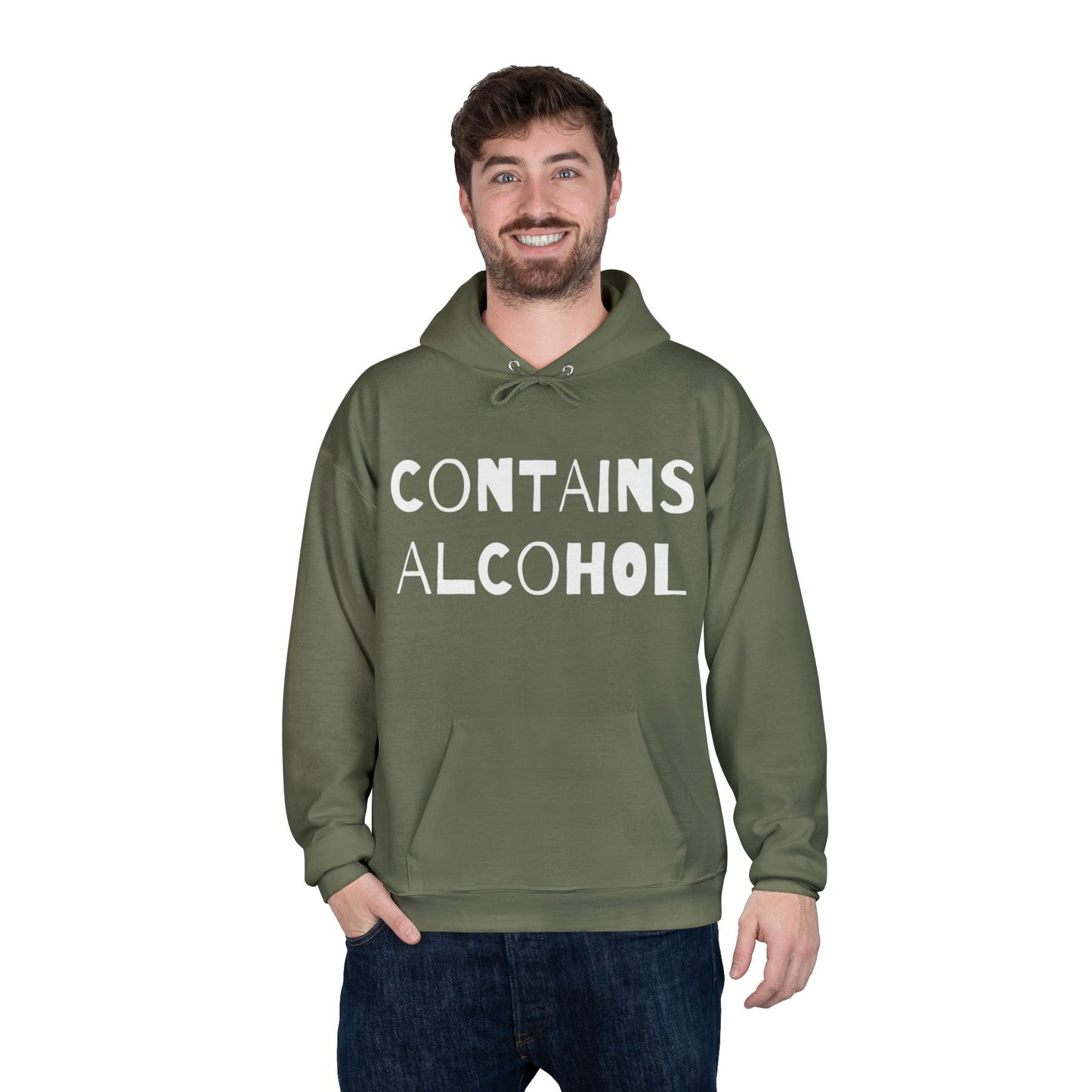 Contains Alcohol Hoodie Sweatshirt