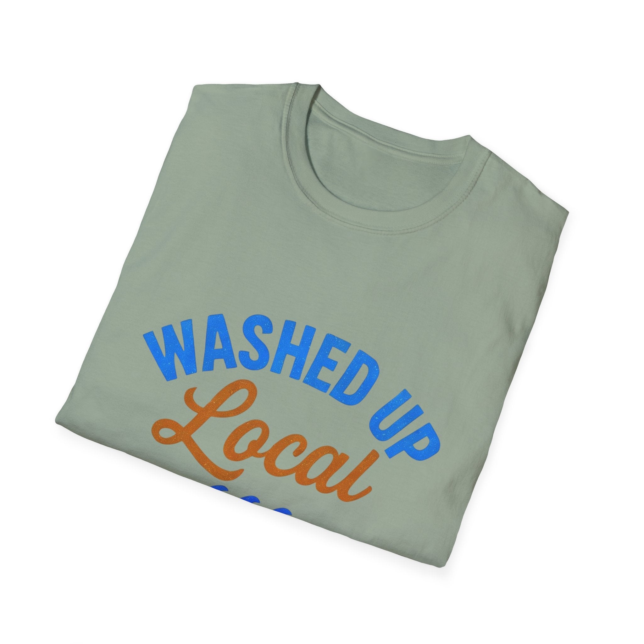 Washed Up Local T-Shirt — Coastal Surf & Beach Vibes Tee