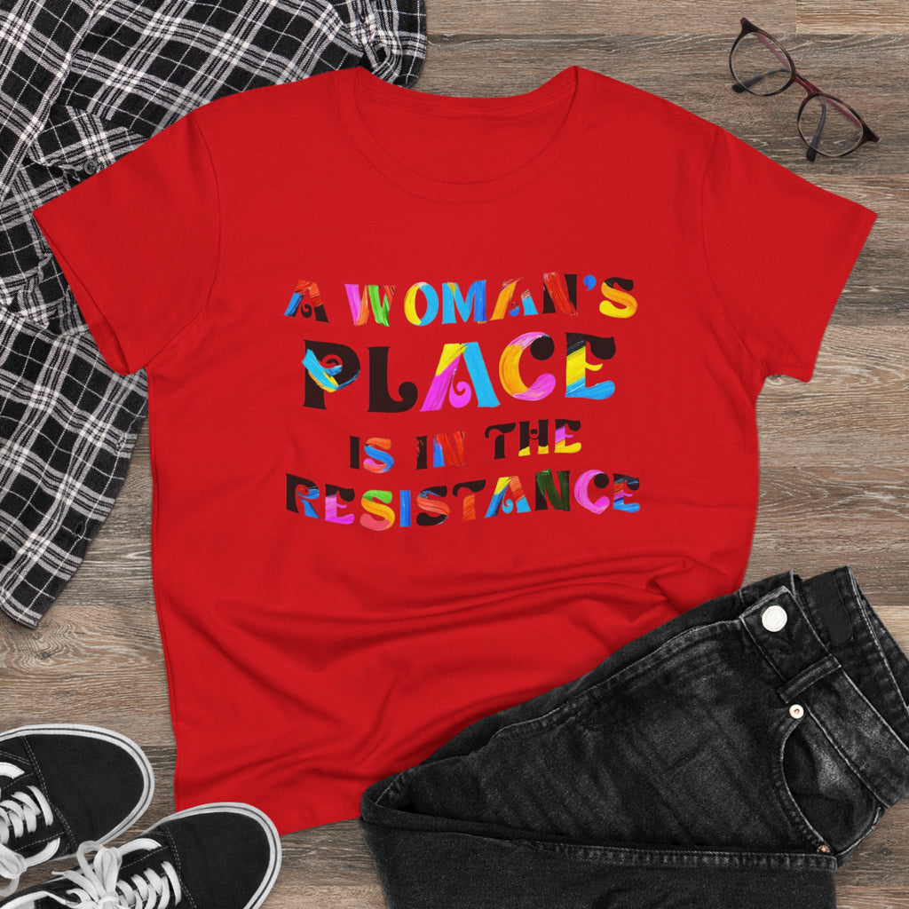A womans place Feminist Tee, Women's Rights Shirt, Protest Activist Top, Social Justice Clothing, Feminism Tshirt No Kings