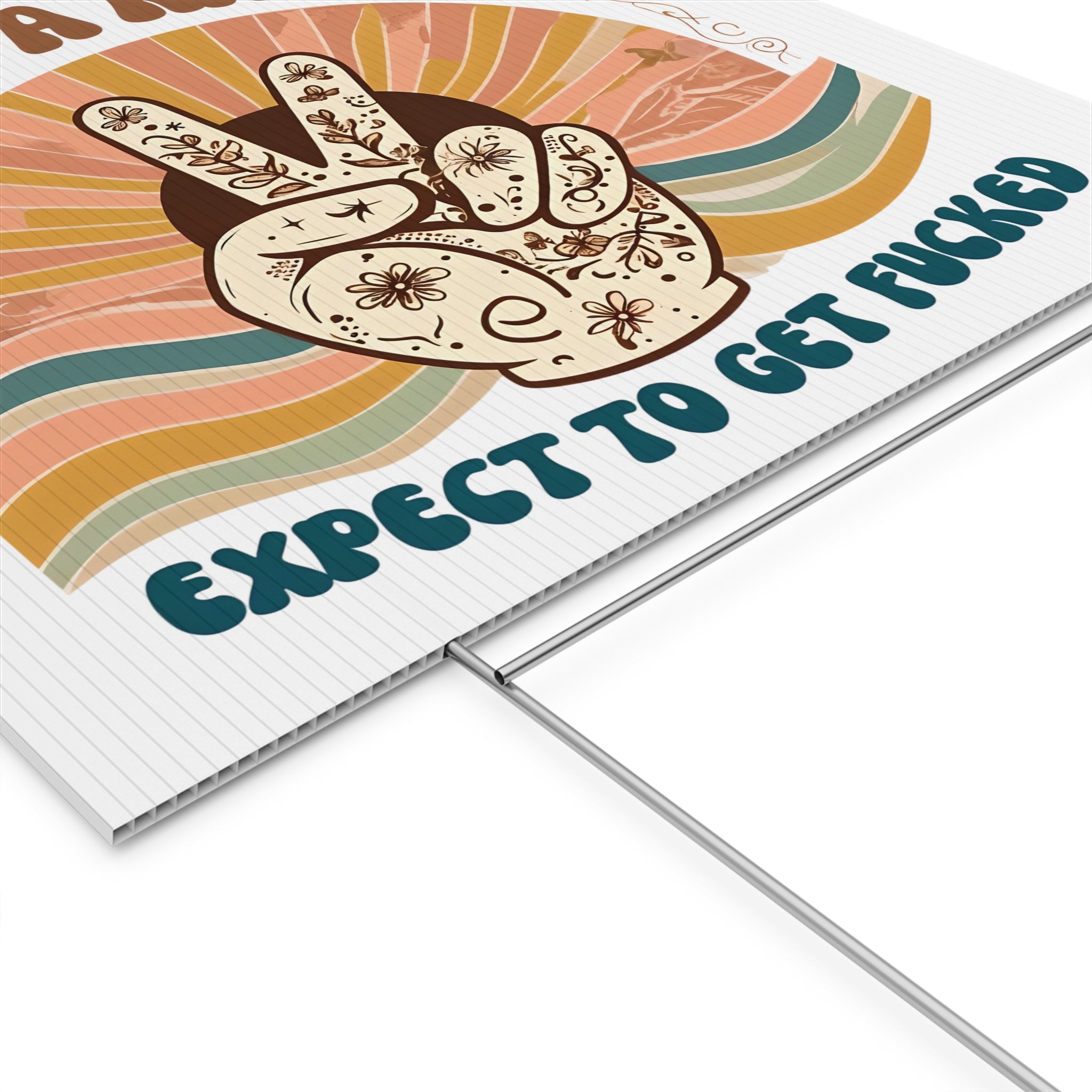 Elect A Rapist Yard Sign, Political Lawn Decor, Activism Sign, Protest Yard Art, Election Campaign Sign