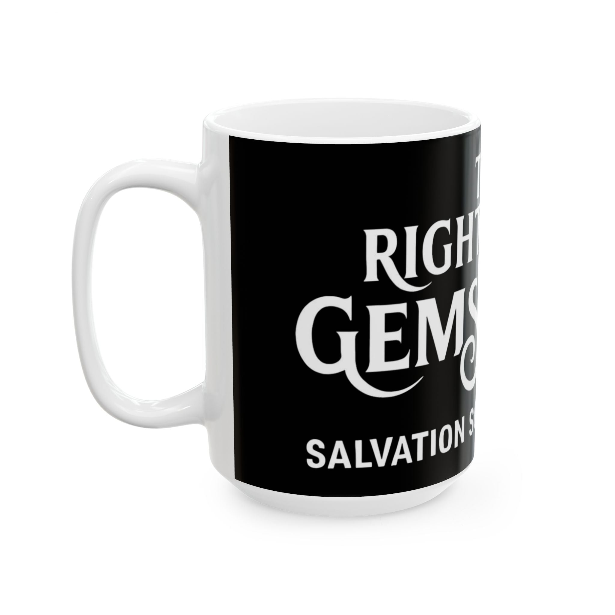Mug, Right Wing Gemstones Ceramic mug anti Trump