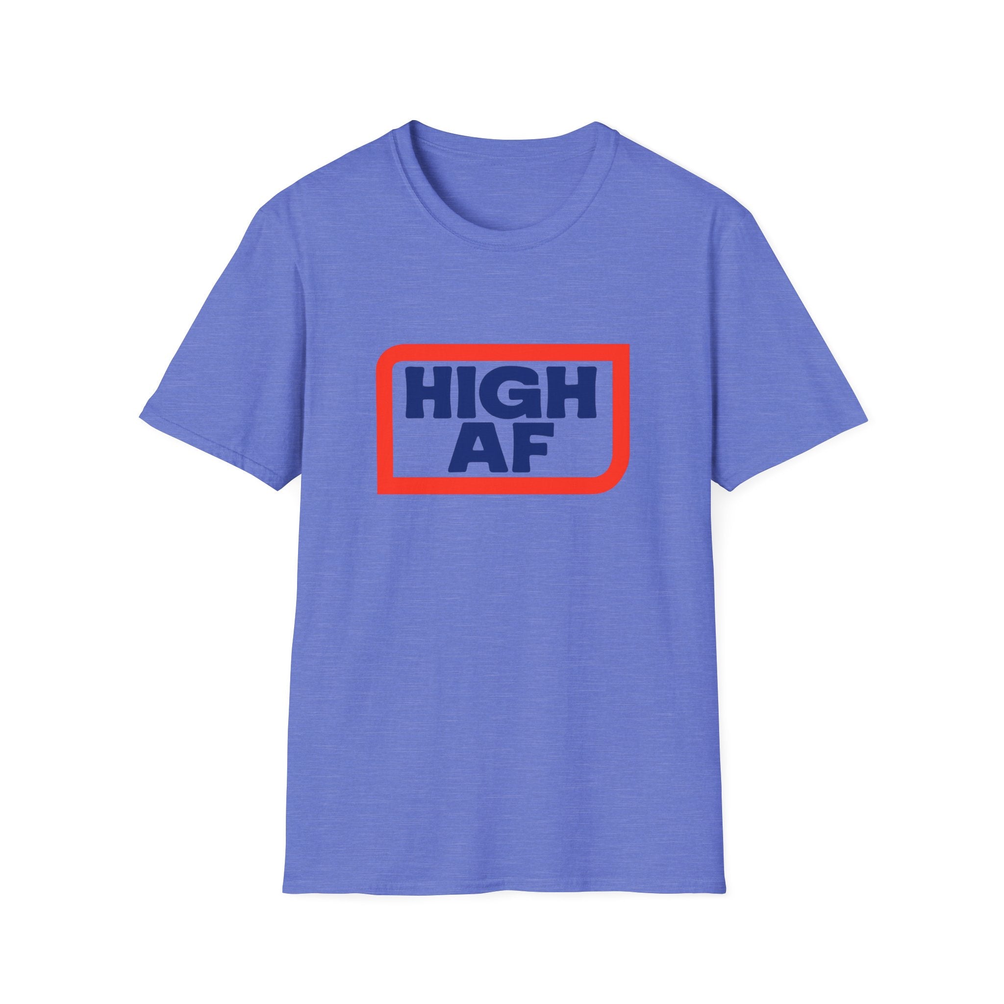 High AF Vibes Unisex T-Shirt - Perfect Smokers Gift FLOWER LOVERS
