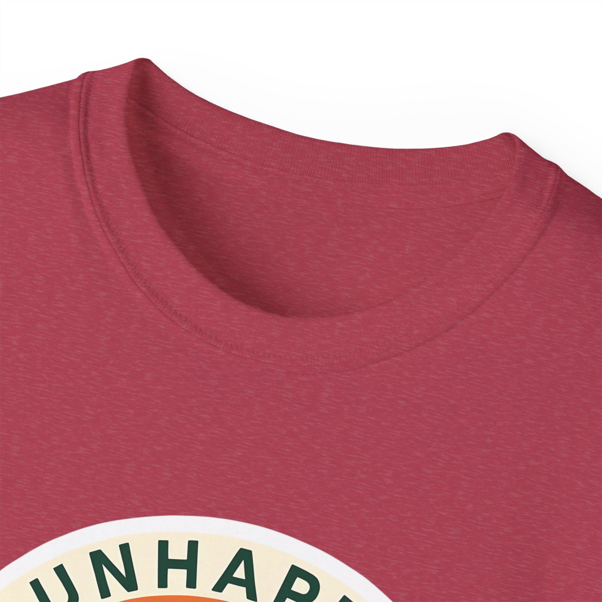 Unisex Tee for Campers: Unhappy Wanderer Adventure Gift Shirt, Hiking Outdoor Camping Apparel, Outdoorsy Nature Lover Top, Wanderlust Tee,