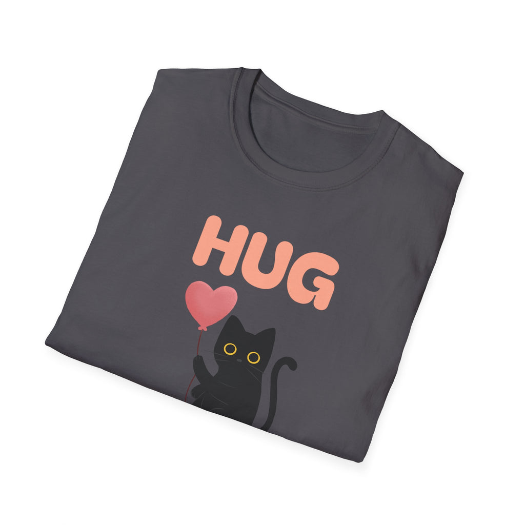 Hug Dealer fun cat Unisex Softstyle T-Shirt, Funny Cat Lover Gift, Cute Tee, Cat Mom Shirt, Trendy Graphic Tee Christmas gift sarcasm
