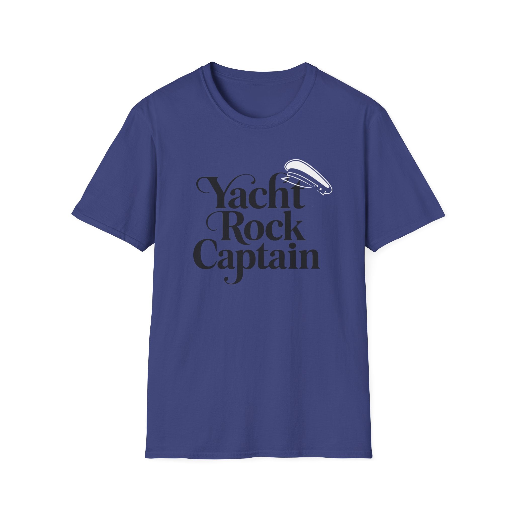 Yacht Rock Captain gift T-Shirt, Retro 70s Music Tee, Vintage Sailboat Shirt, Nautical Captain Top, Boating Apparel, Yachting Gift Unisex