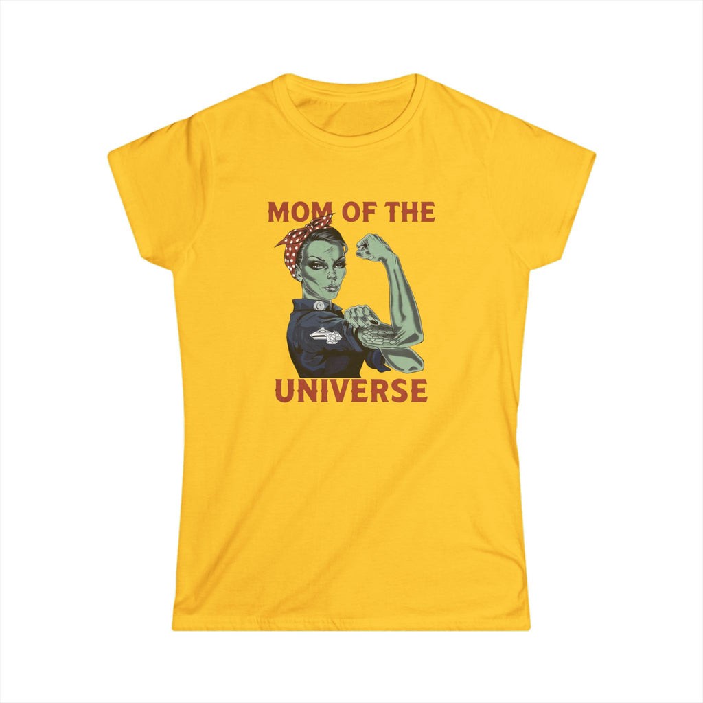 Graphic T-Shirt, Mom of the Universe Gift Tee for Mothers, Mother's Day Shirt, Mama Tee, Mom Birthday Present, Mom Life Shirt