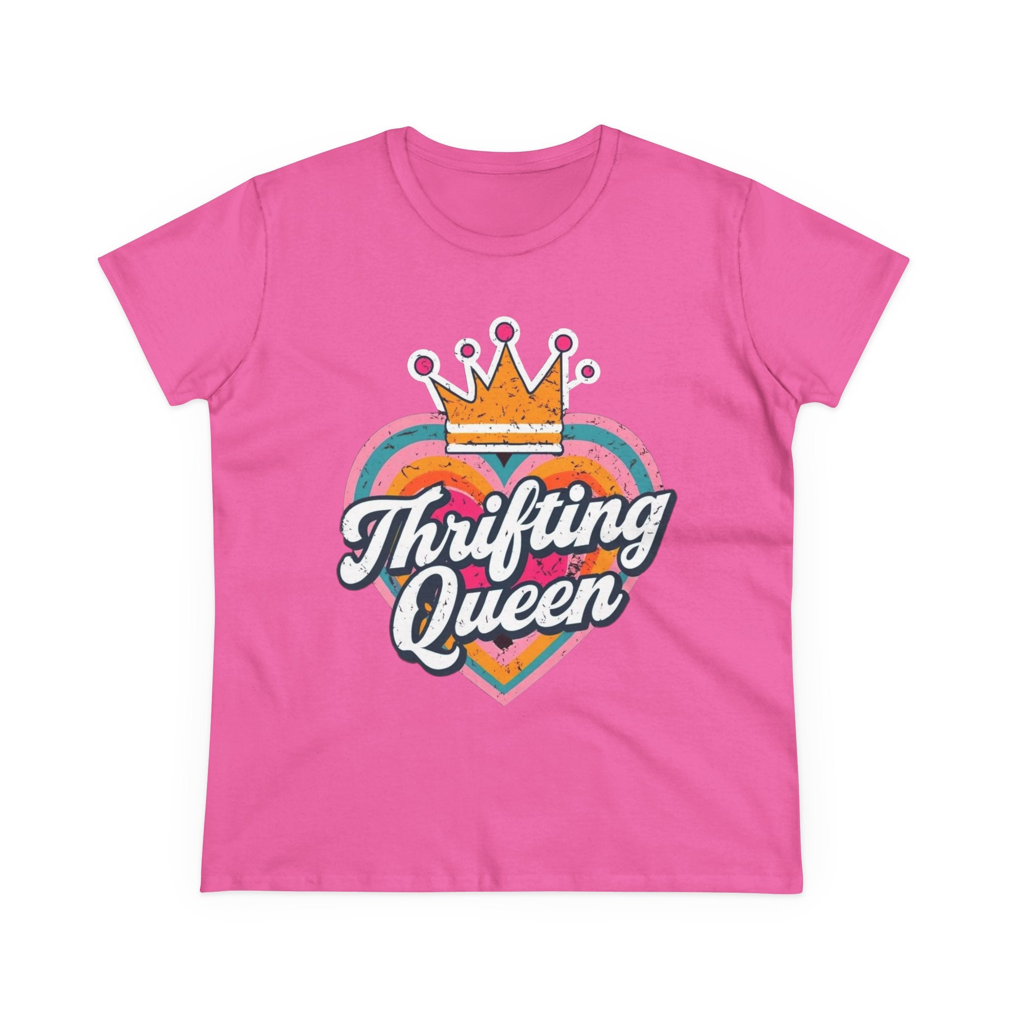 T-Shirt, Thrifting Queen, Upcycle, Recycle, Reuse, Vintage, Women's Tee Shirt