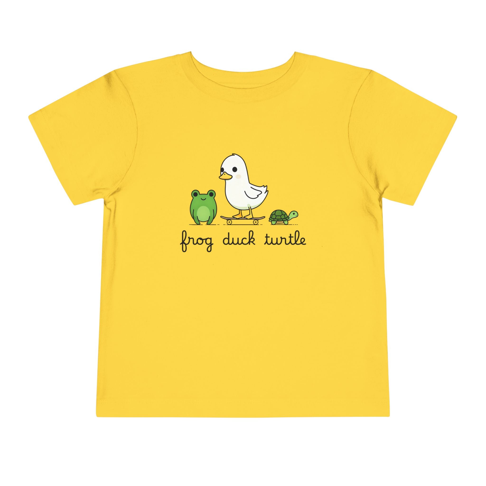 FDT Protest Human Rights Frog Duck Turtle Design - Kids Activism Shirt, Social Justice Top, Youth Equality Tee, Protest Animal