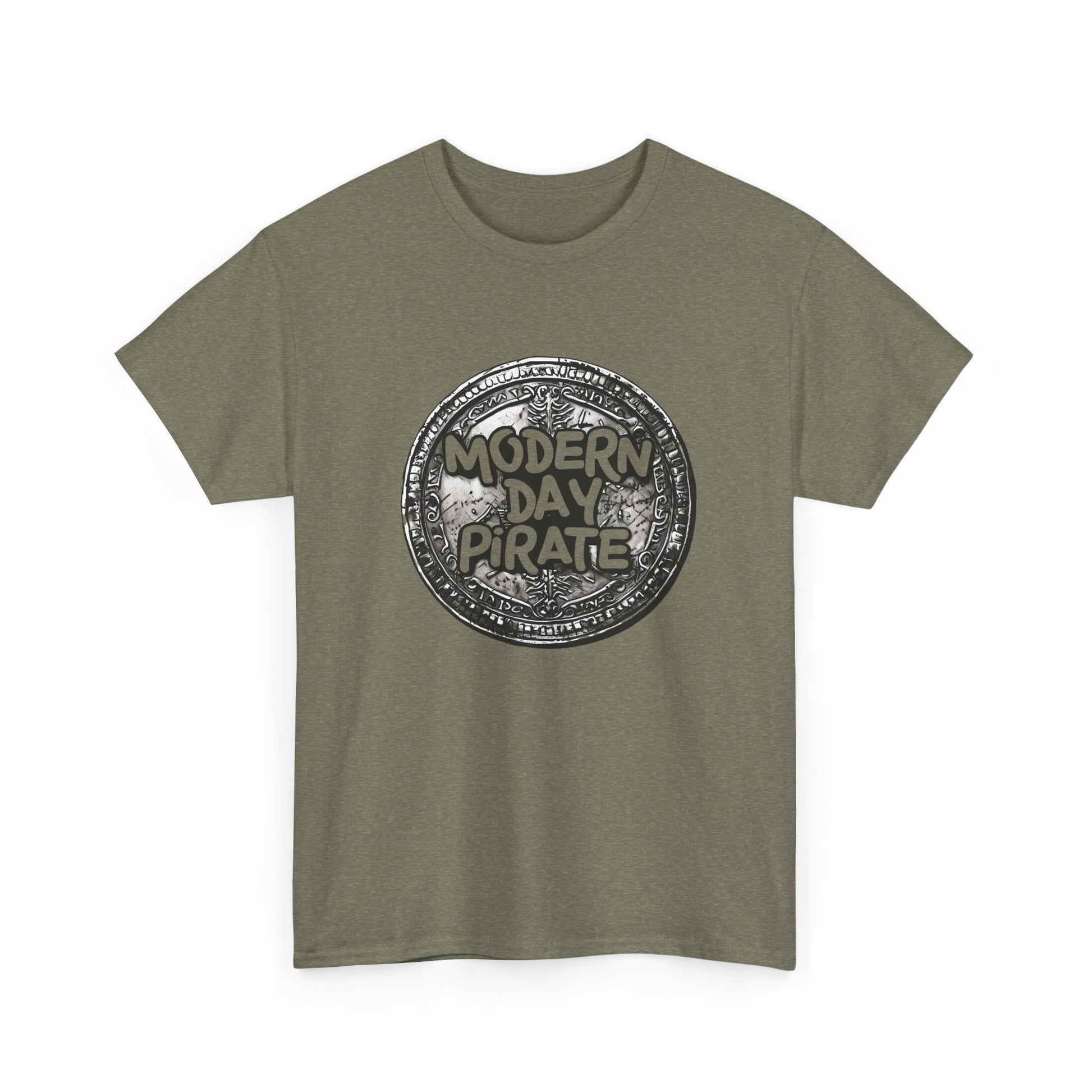 Metal Detecting Pirate Unisex Tee, History Buffs Coin Collector Shirt, Adventure T-Shirt, Pirate Lover Gift, Treasure Hunter Top