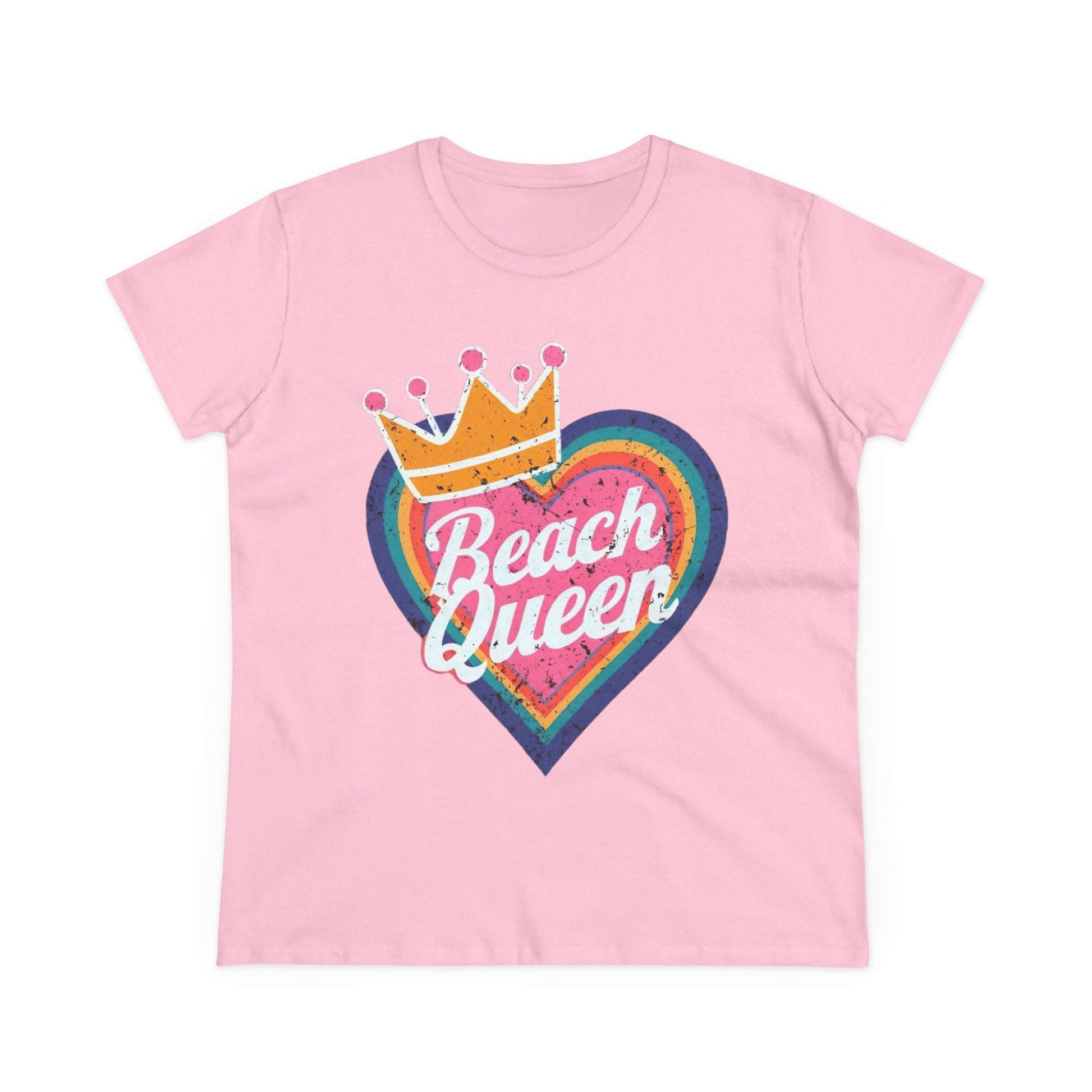 Beach Queen T-Shirt, Summer Vibes Tee, Vacation Shirt, Gift for Beach Lovers, Fun Retro Graphic Tee fun coastal tea for her