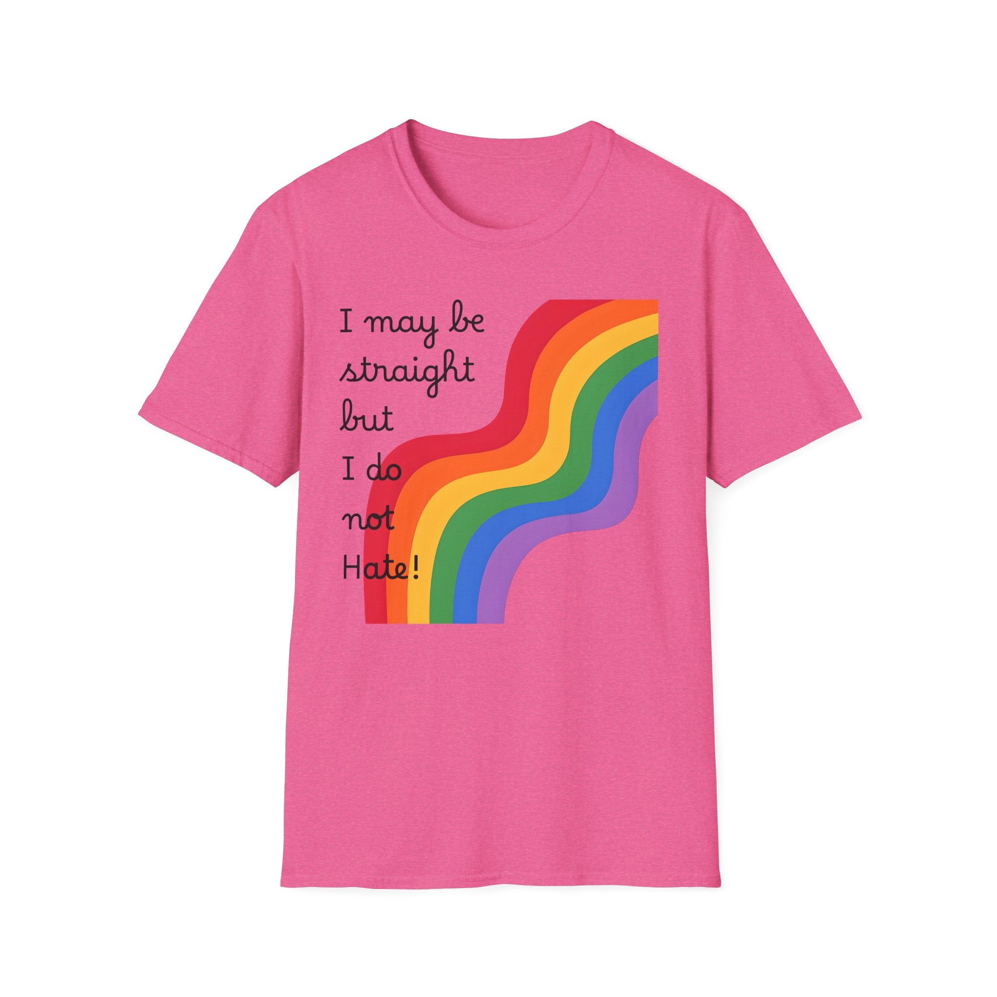 Pride Month Supporter T-Shirt, LGBTQ Ally Tee, Rainbow Love Gift, Unisex Pride Shirt, LGBTQ Pride Parade Apparel